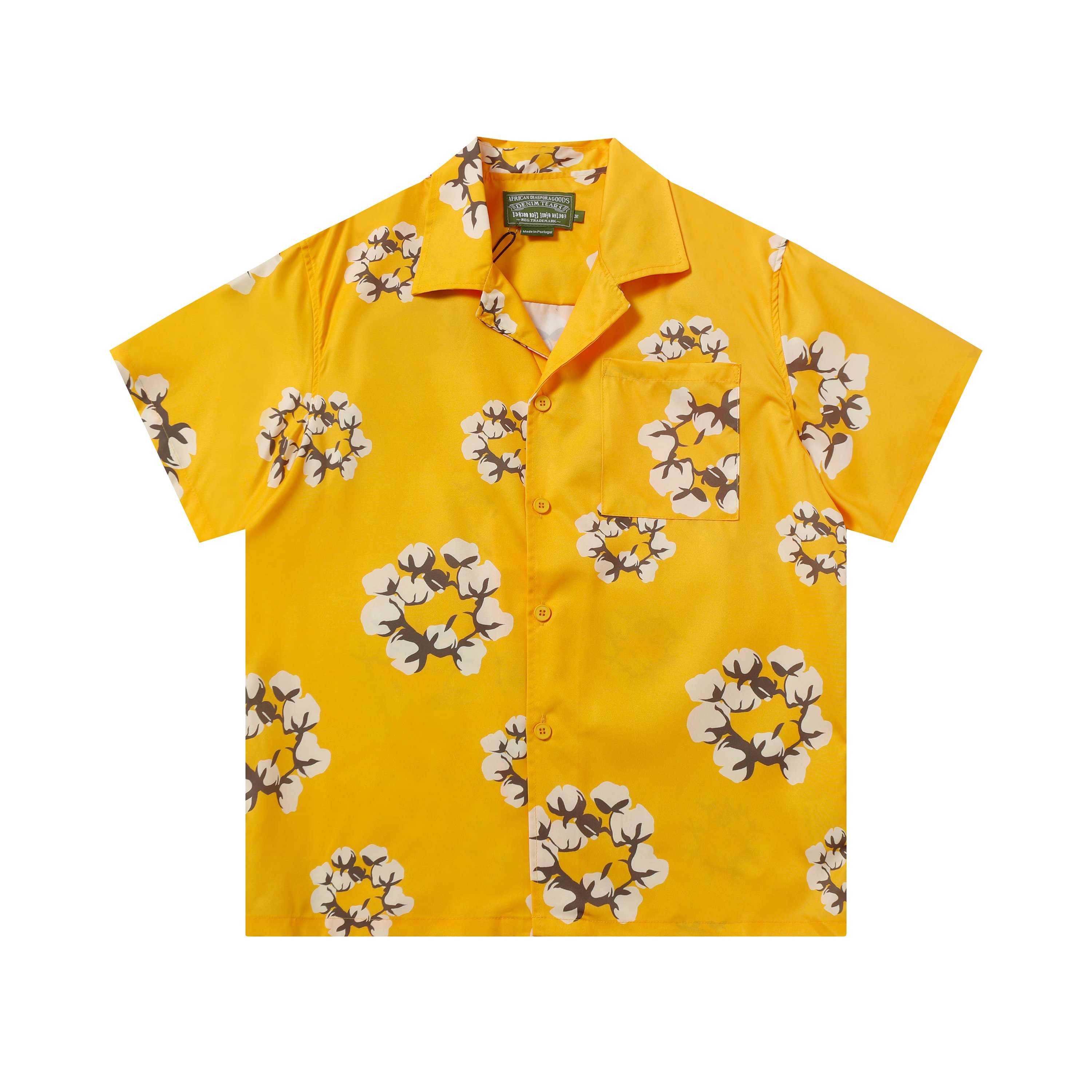 Denim Tears Short-Sleeved Shirt - DesignerGu