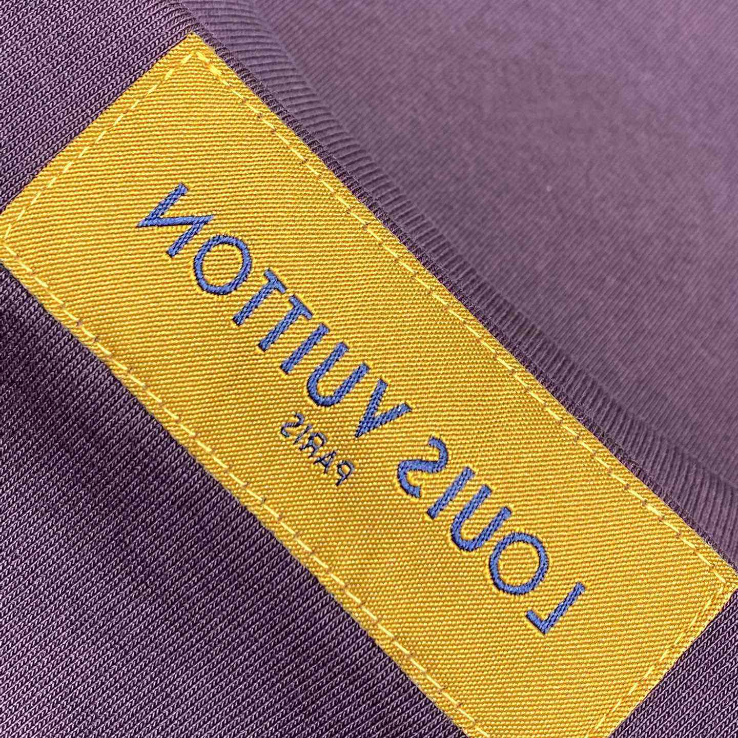 Louis Vuitton Embossed LV T-Shirt   - DesignerGu