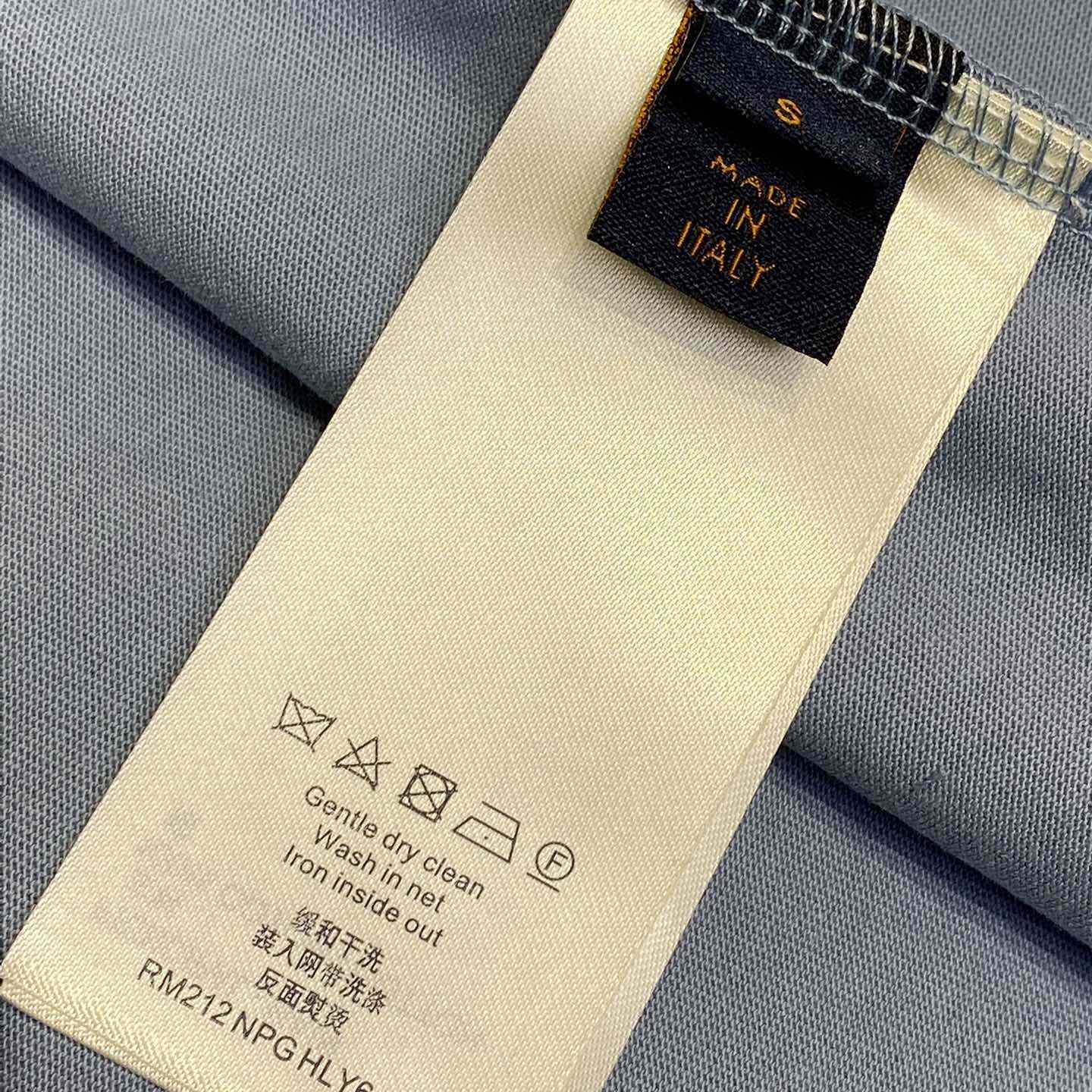 Louis Vuitton Embossed LV T-Shirt   - DesignerGu