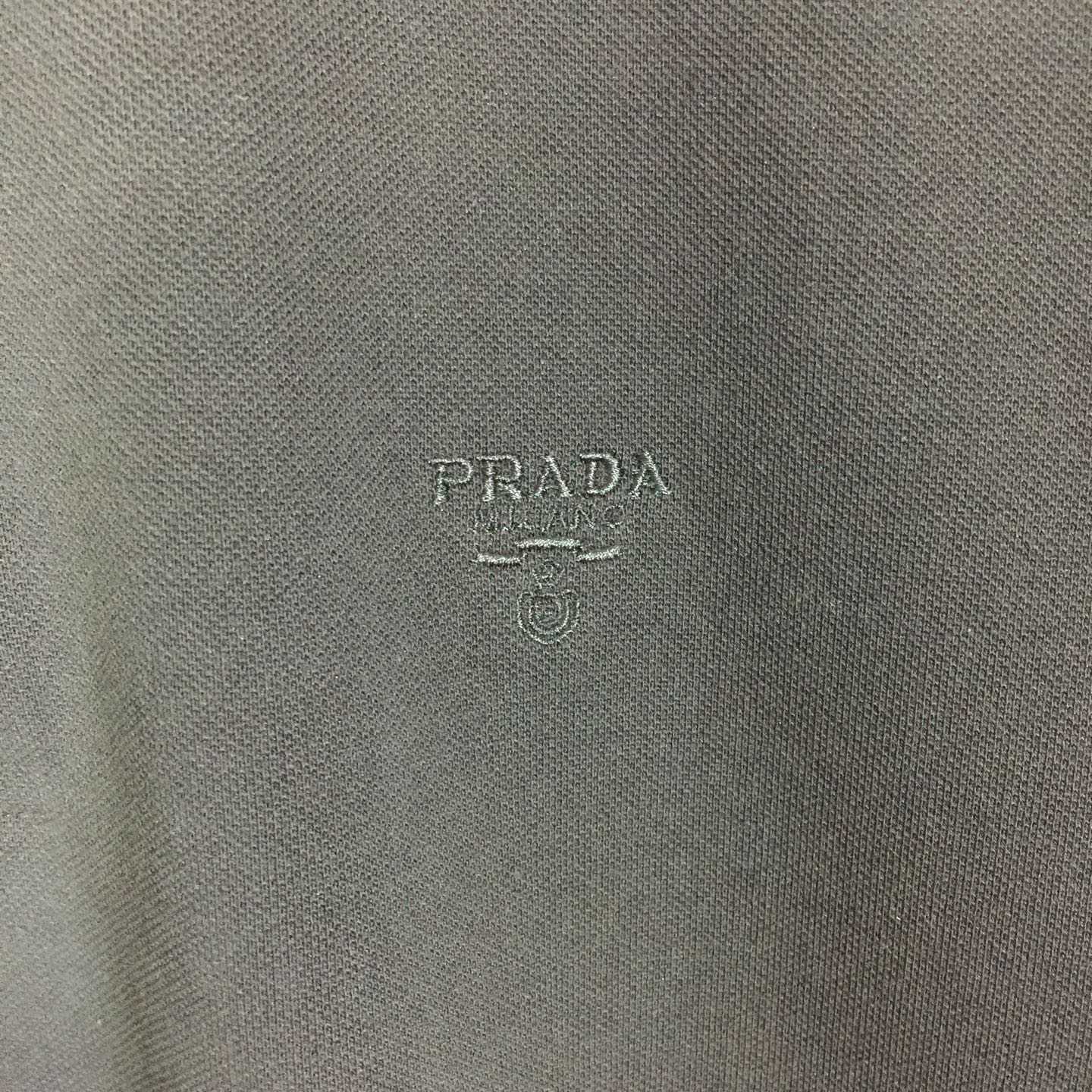 Prada Short-sleeved Piqué Polo Shirt - DesignerGu