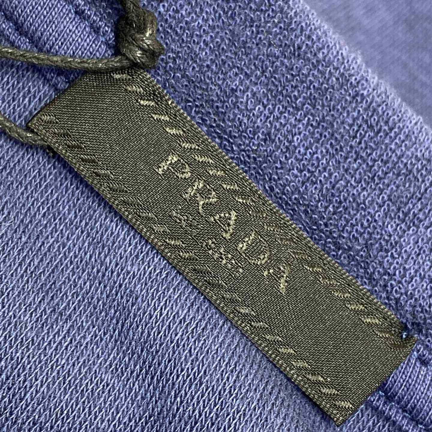 Prada Triangle-logo Terry T-shirt - DesignerGu