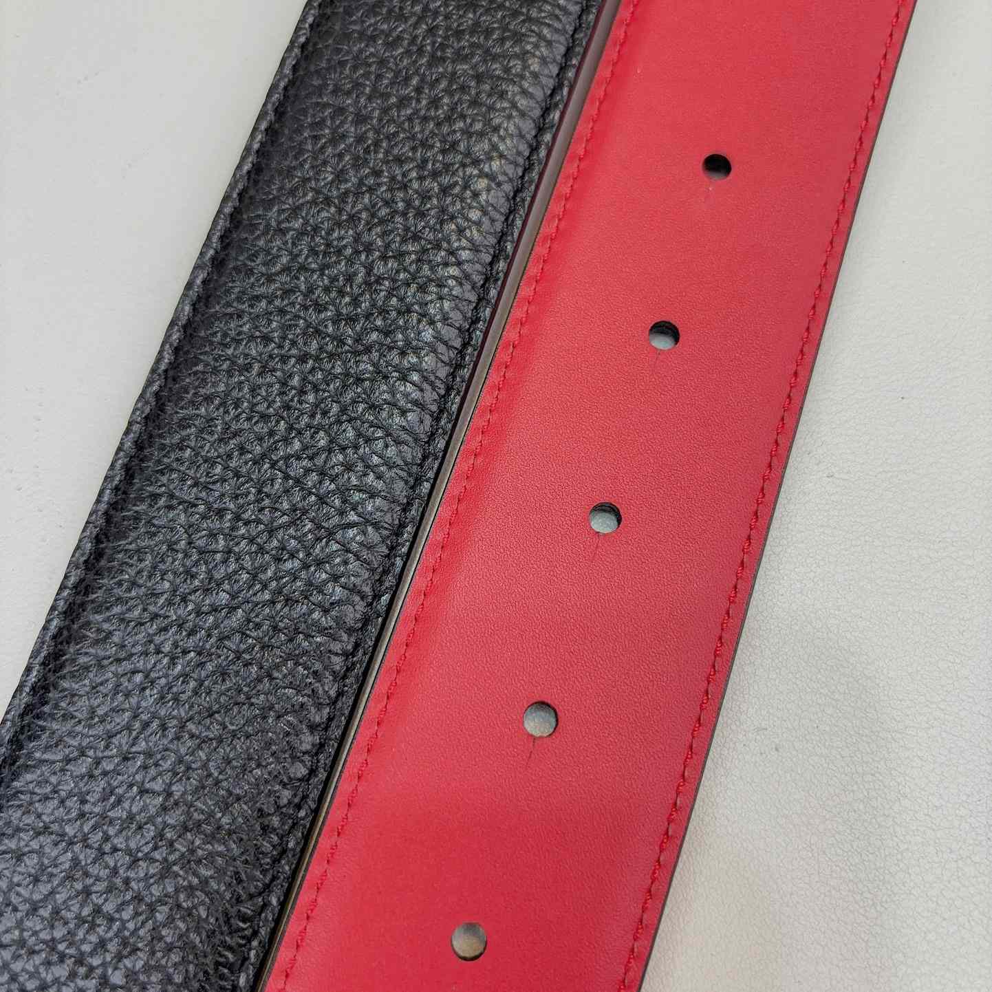 Versace Leather Belt   40mm - DesignerGu