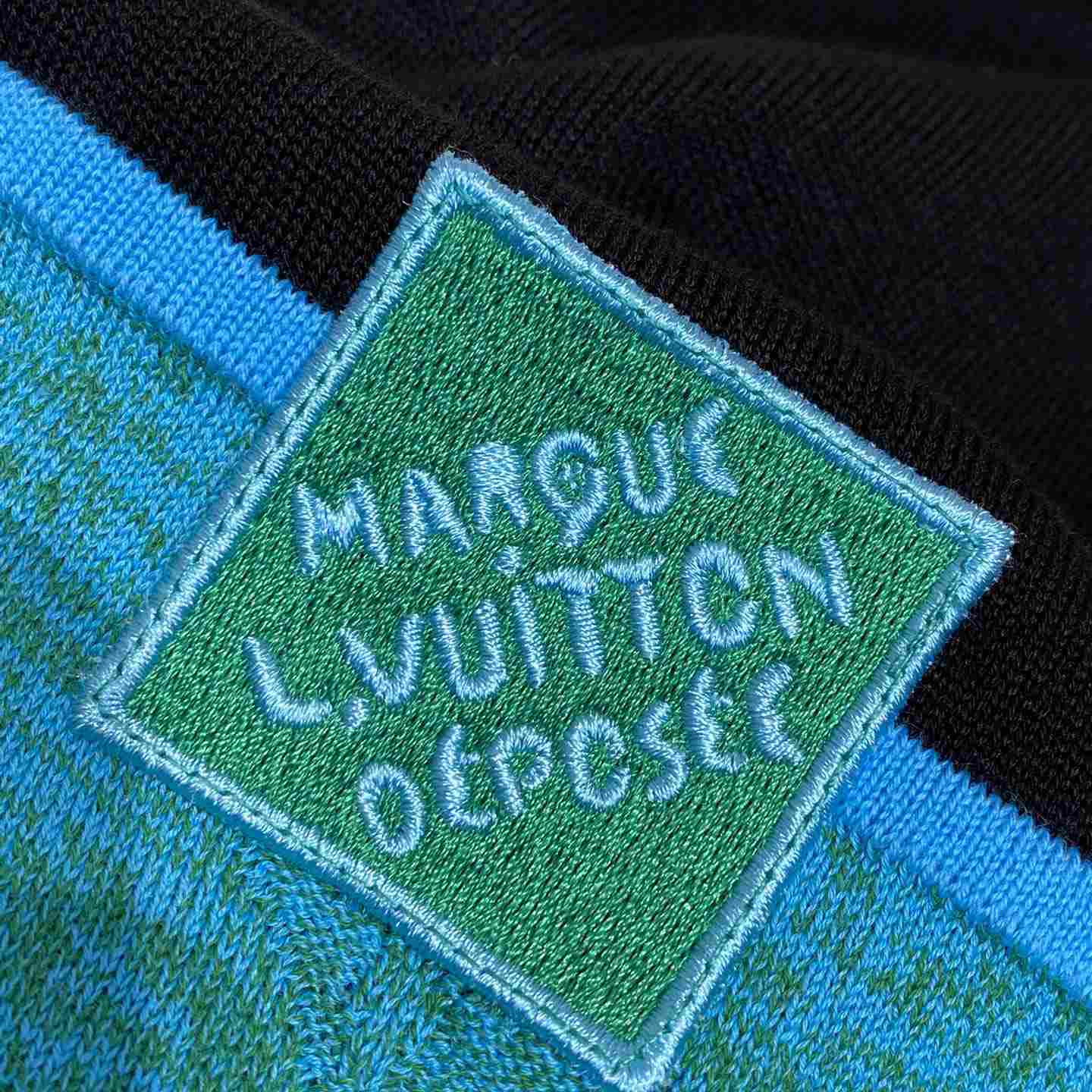 Louis Vuitton Iridescent Jacquard Short-Sleeved Polo   1AGTM - DesignerGu