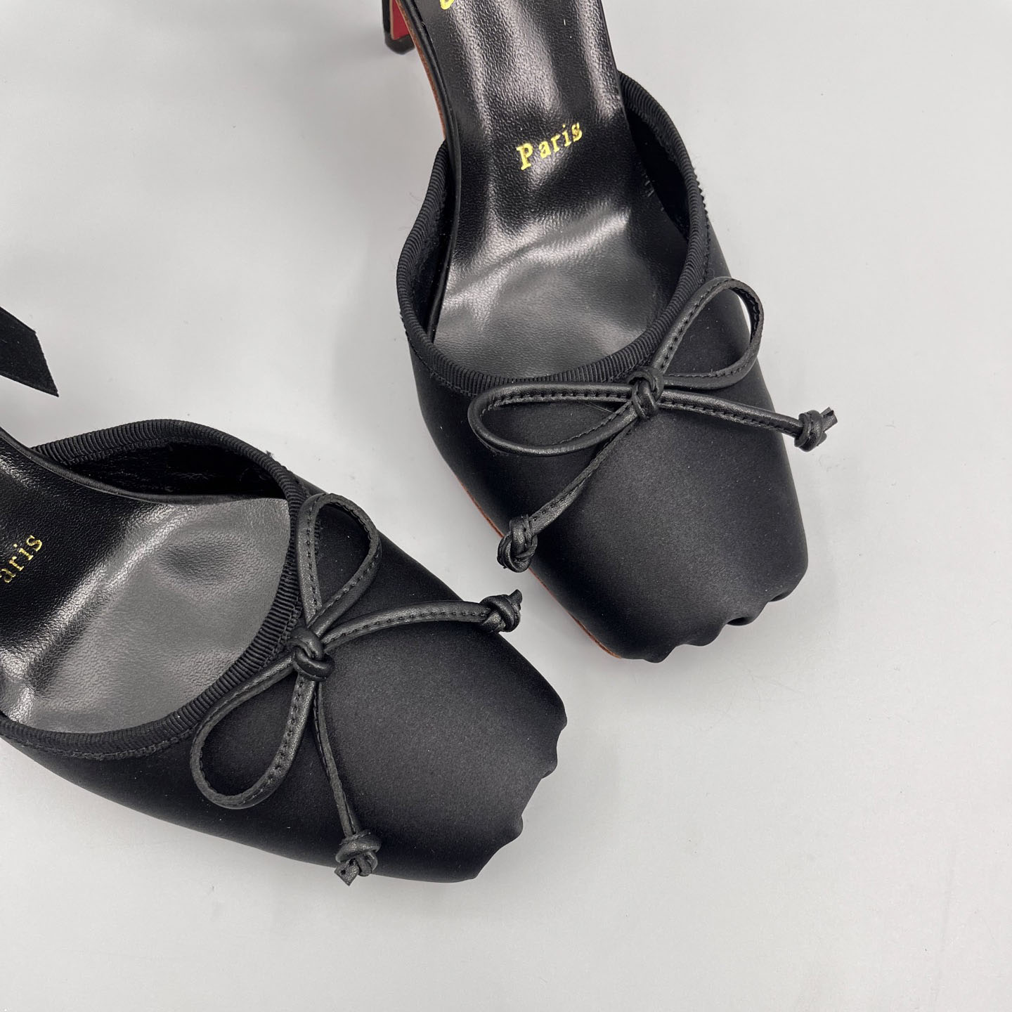 Christian Louboutin Cassia Lace-Up Slingback Pumps - DesignerGu
