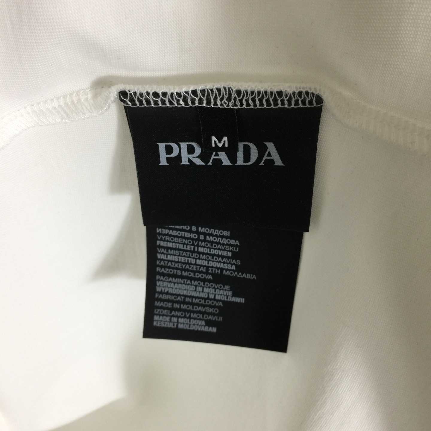 Prada Cotton T-Shirt - DesignerGu