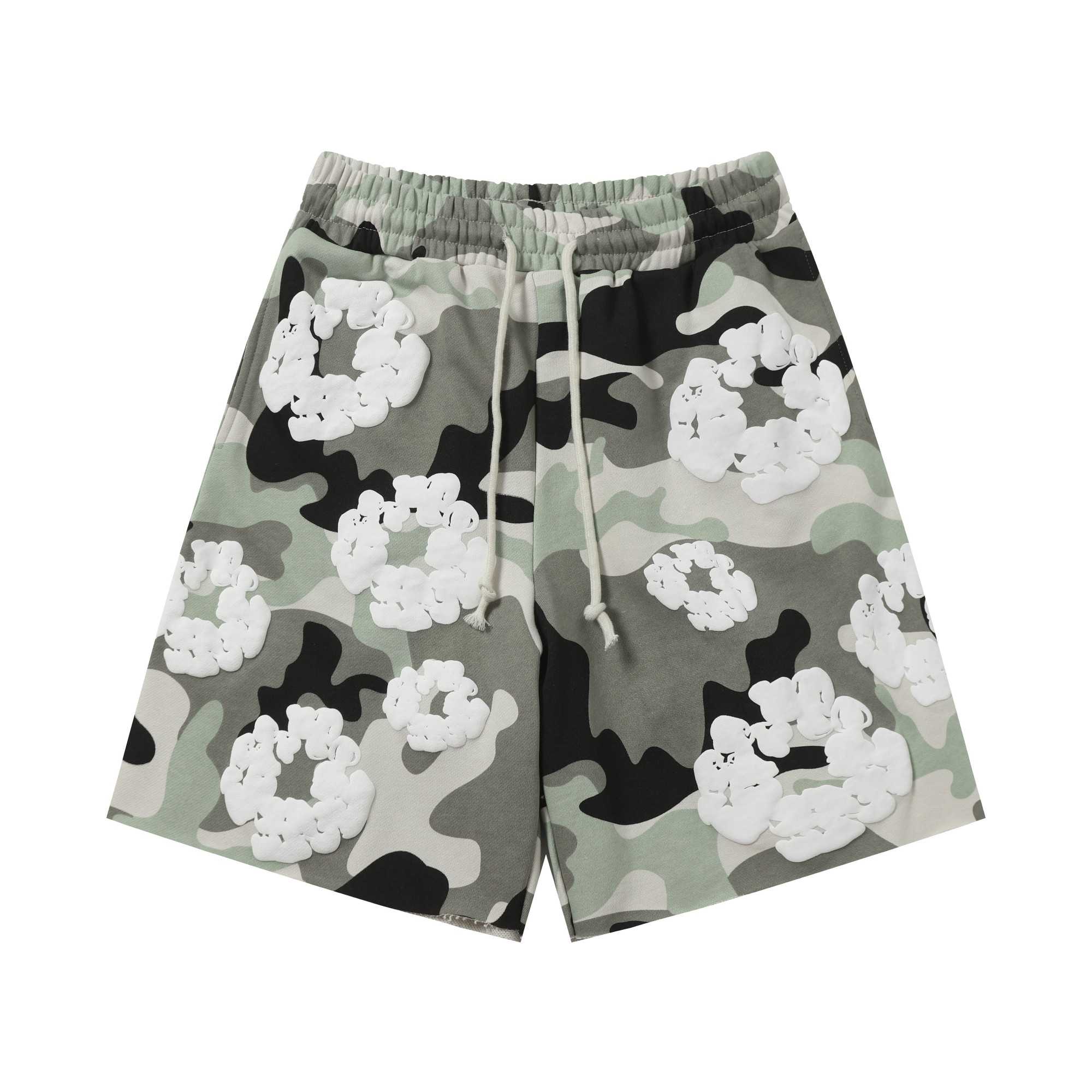 Denim Tears Camo Sweat Shorts - DesignerGu