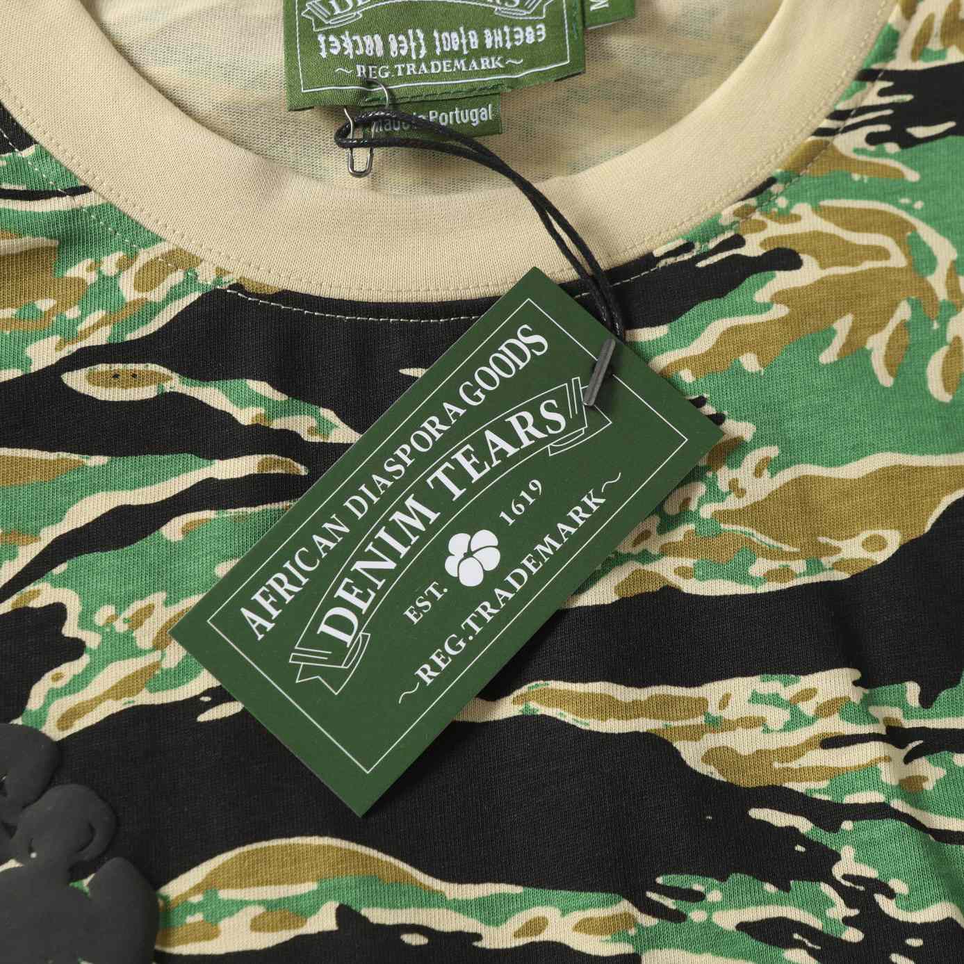 Denim Tears Camo Cotton T-shirt  - DesignerGu