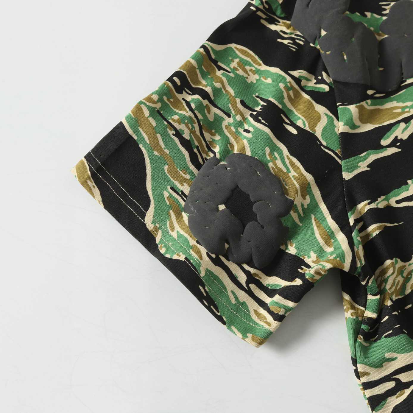 Denim Tears Camo Cotton T-shirt  - DesignerGu