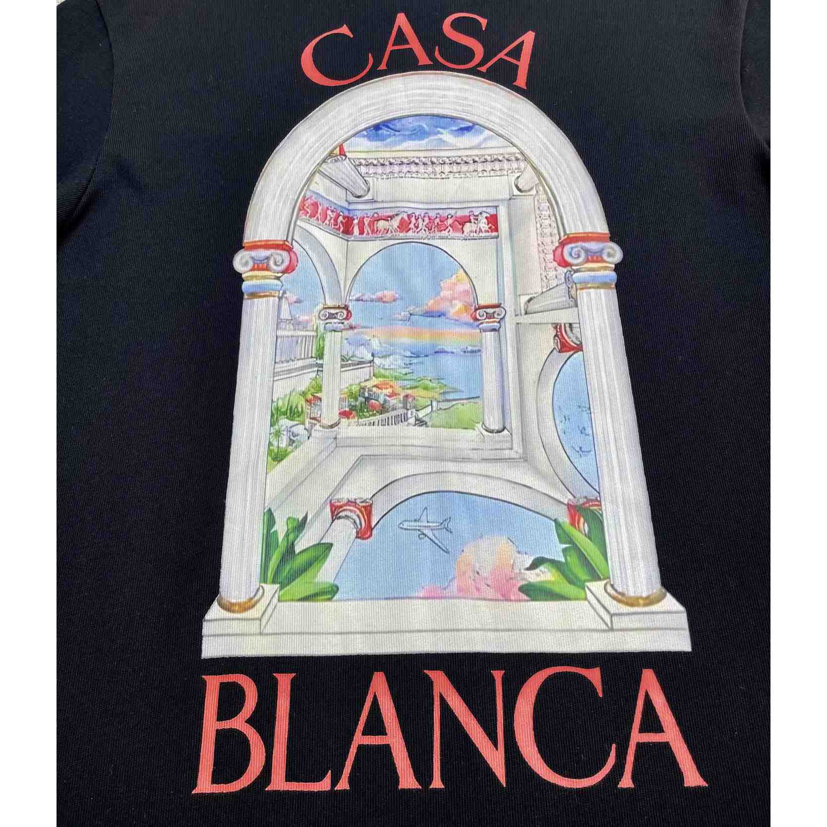Casablanca Le Passage Printed Cotton T-Shirt   C944 - DesignerGu