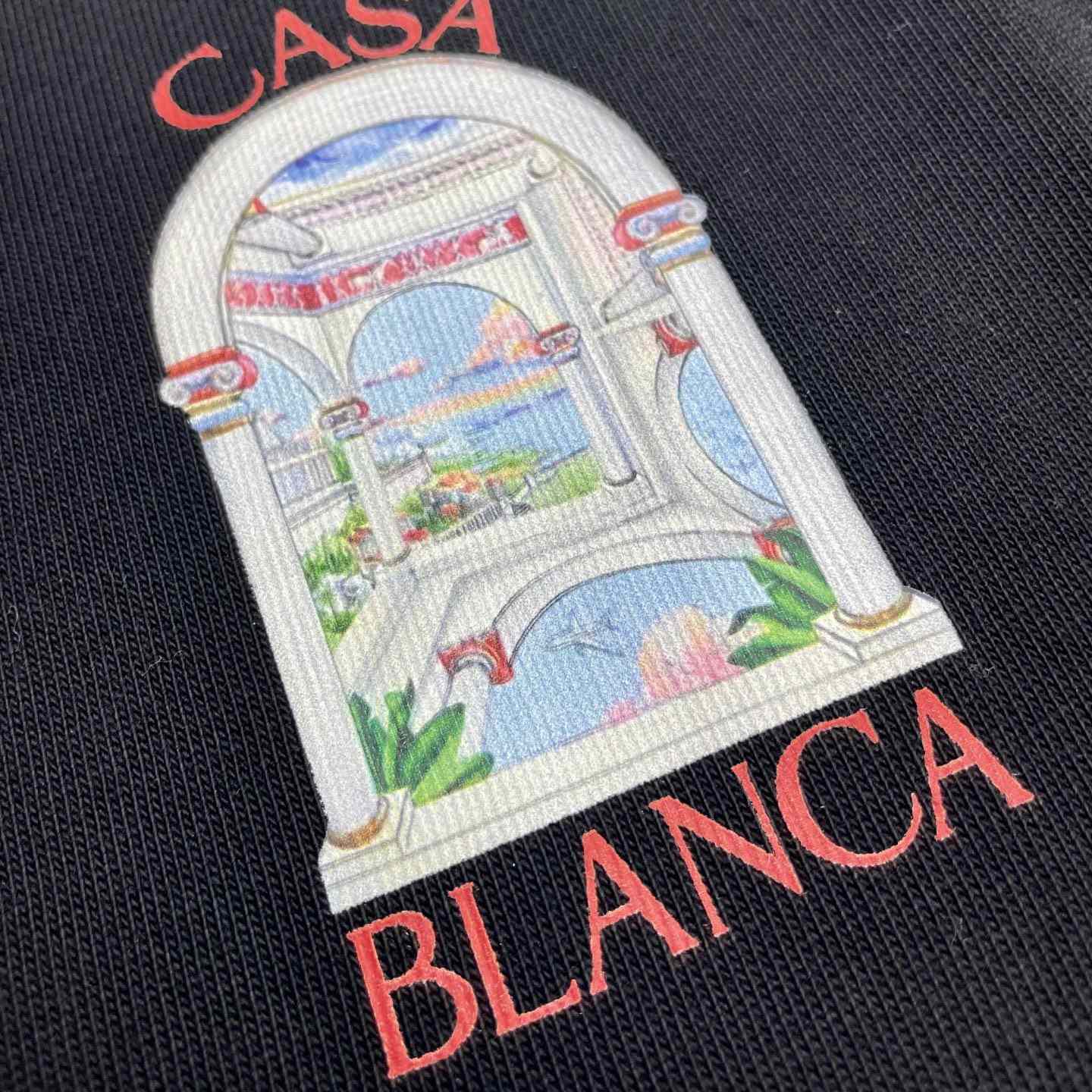 Casablanca Le Passage Printed Cotton T-Shirt   C944 - DesignerGu