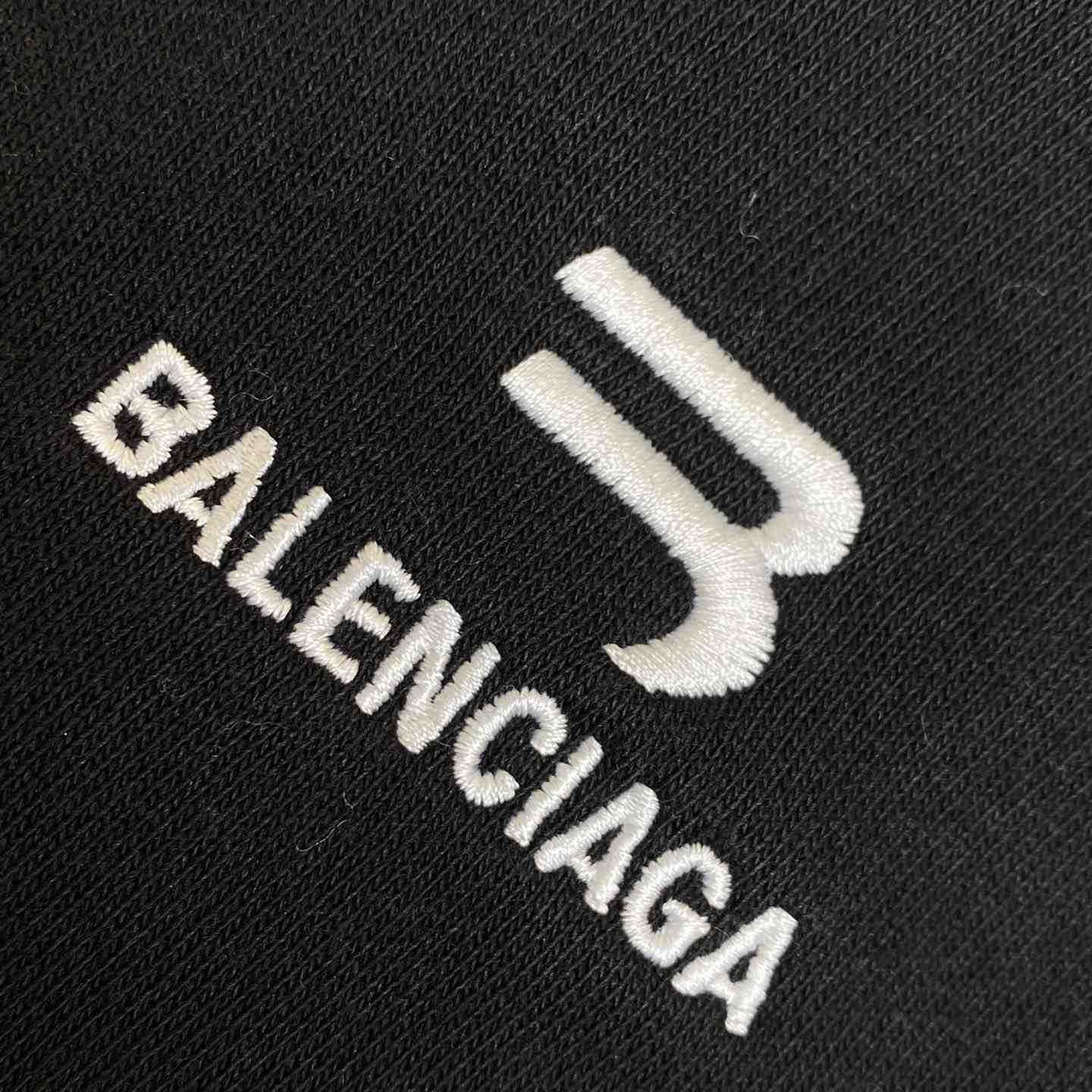 Balenciaga New Sporty B Trompe L'oeil Waistband Baggy Sweatpants - DesignerGu