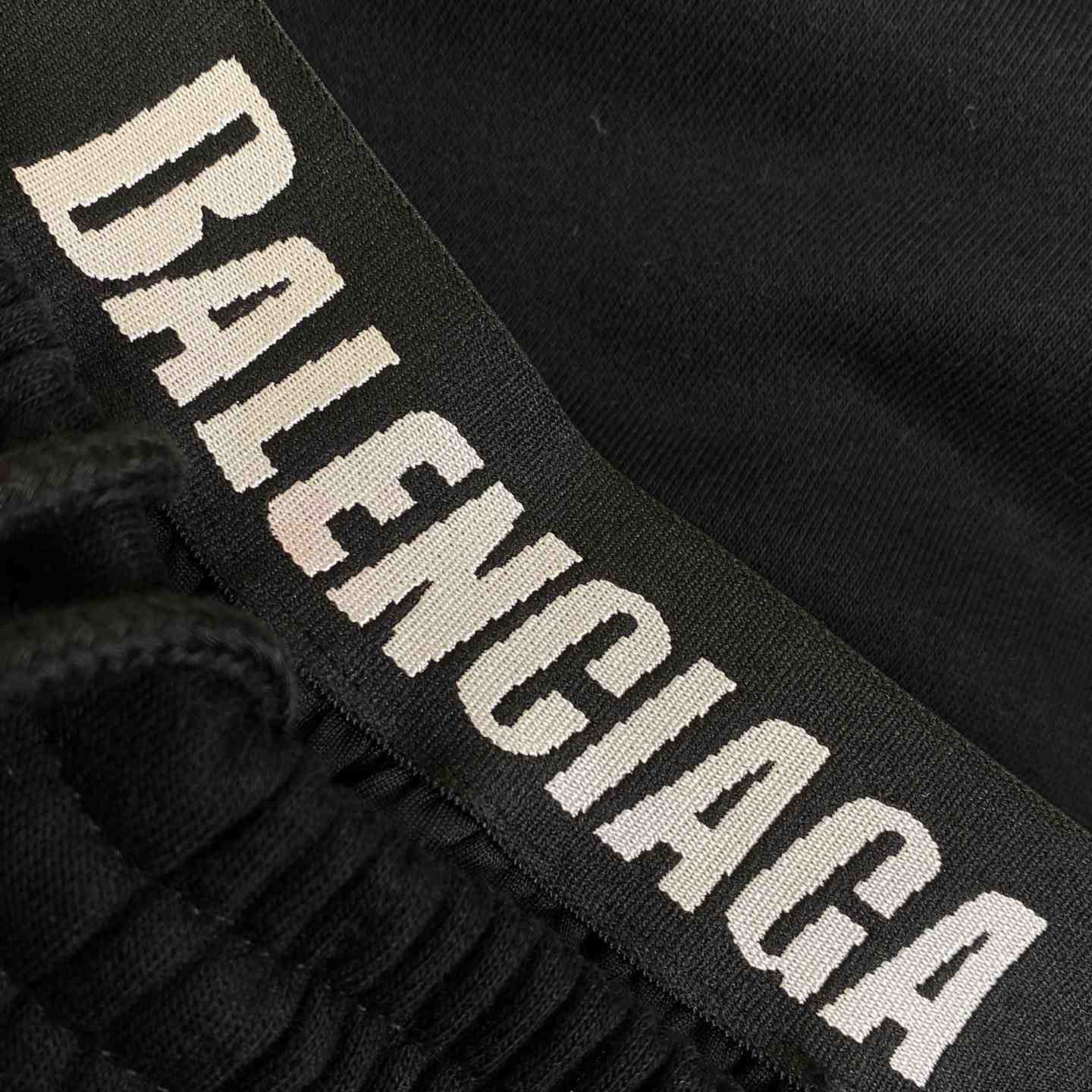 Balenciaga New Sporty B Trompe L'oeil Waistband Baggy Sweatpants - DesignerGu