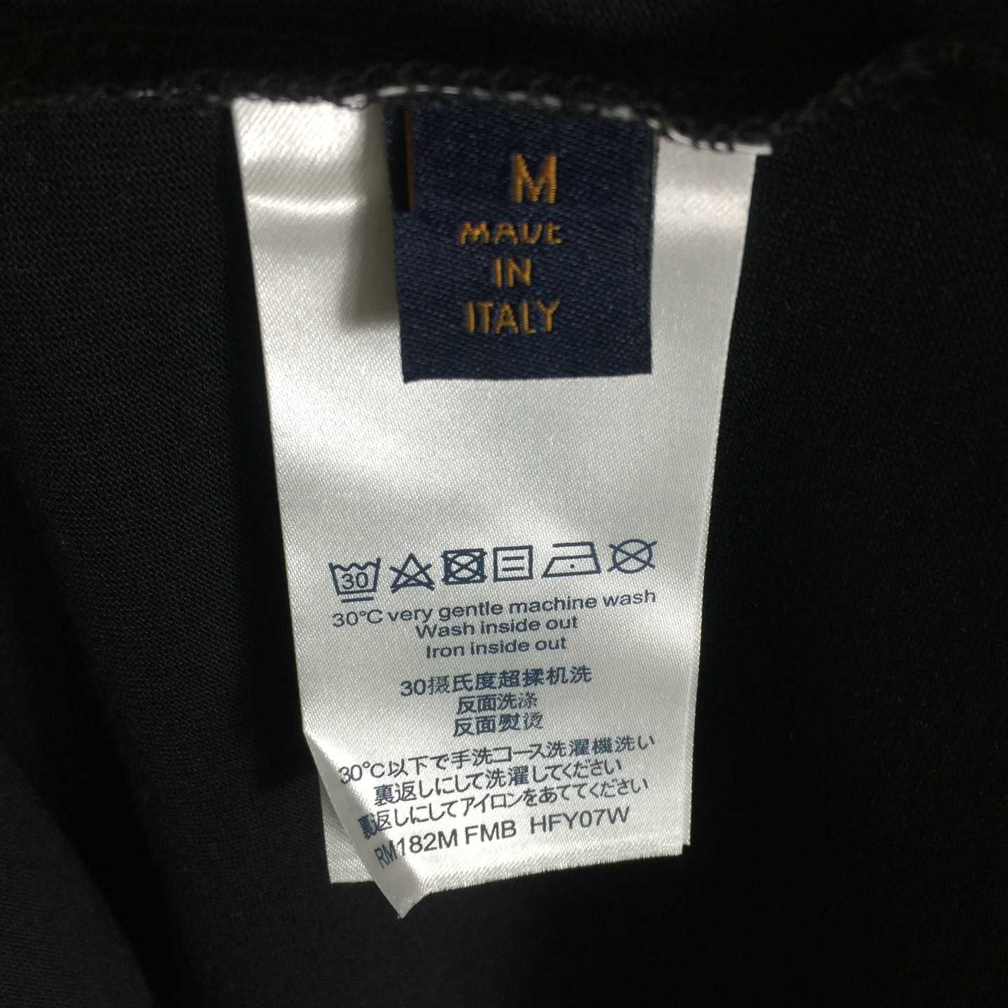 Louis Vuitton Logo Cotton T-Shirt - DesignerGu