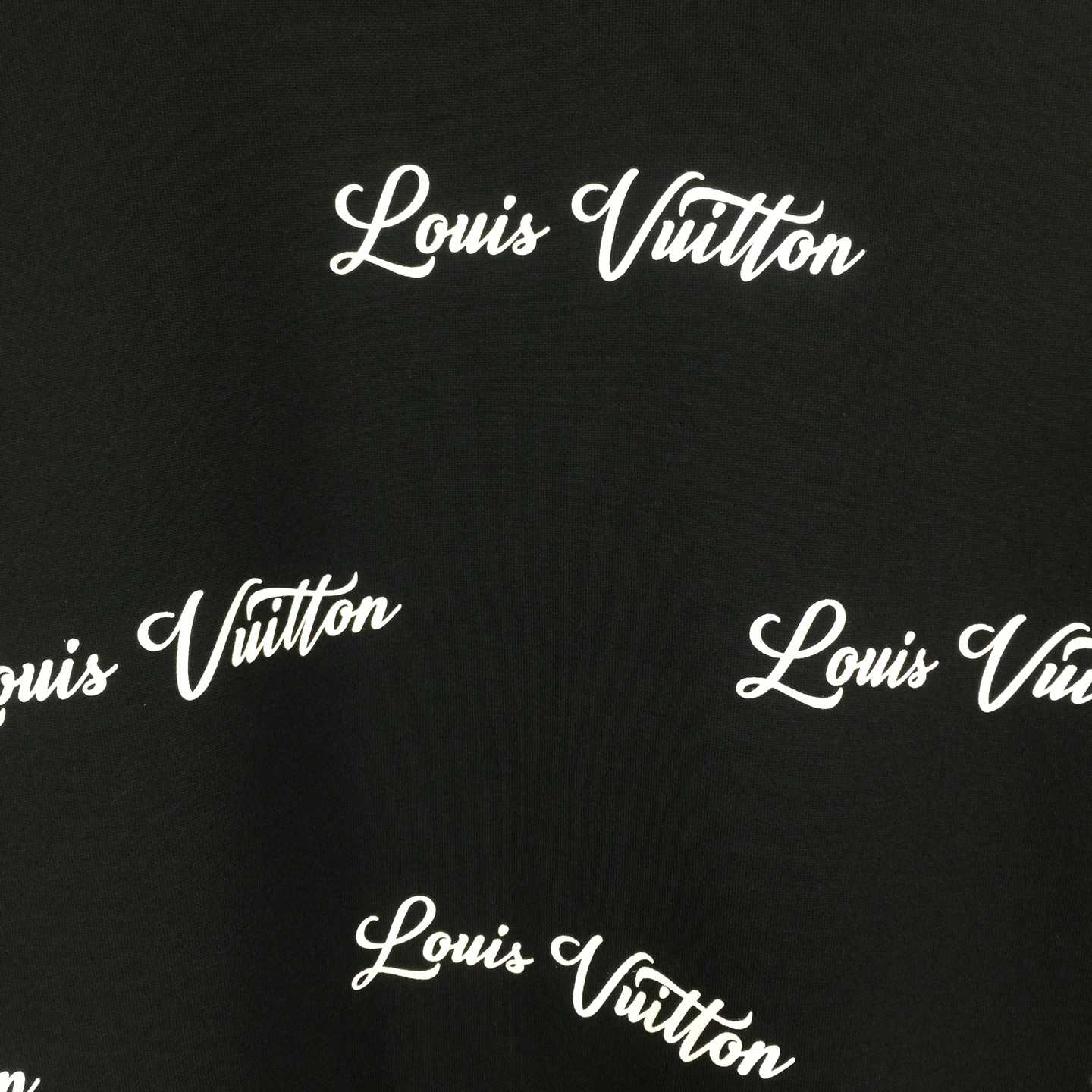 Louis Vuitton Logo Cotton T-Shirt - DesignerGu