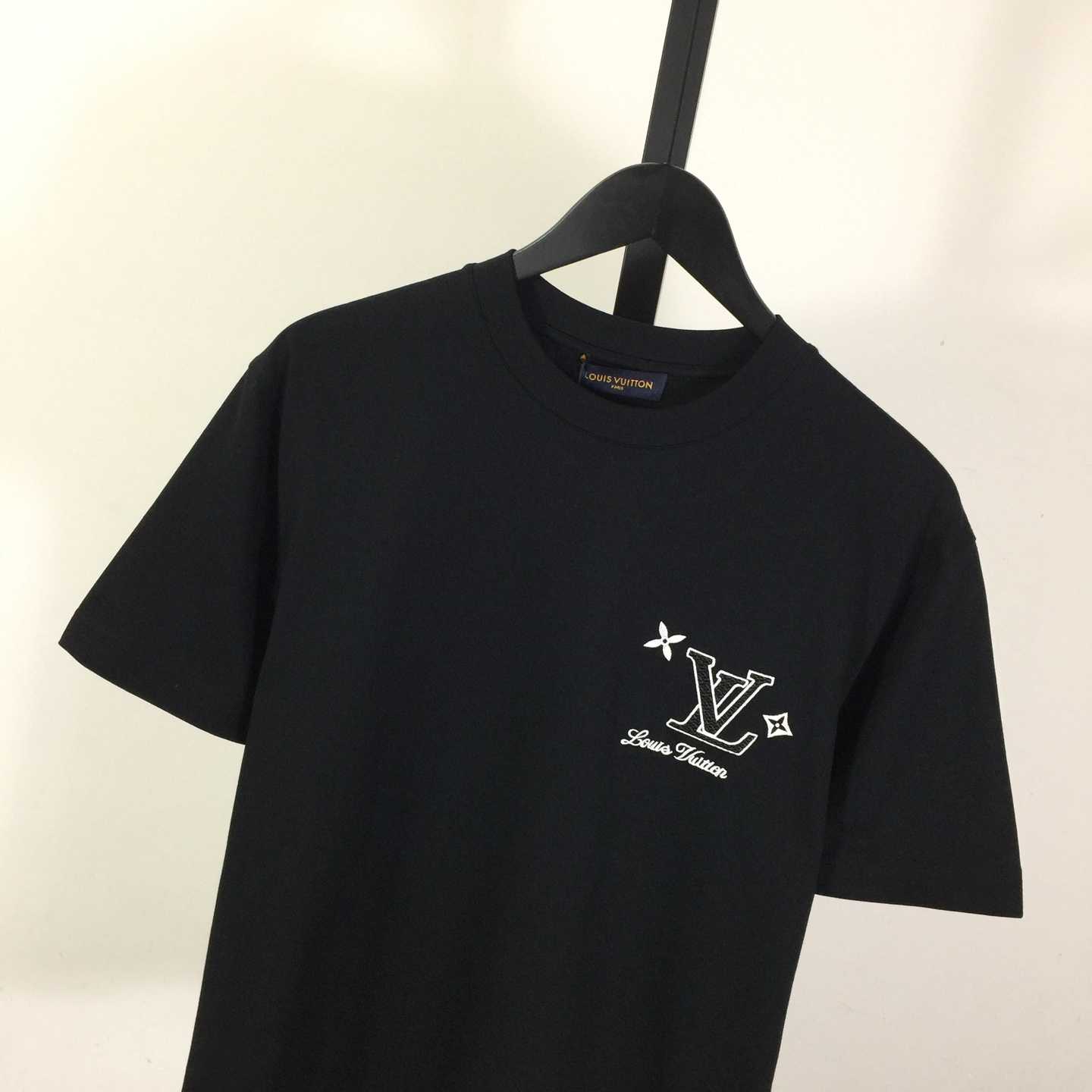 Louis Vuitton Logo Cotton T-Shirt - DesignerGu