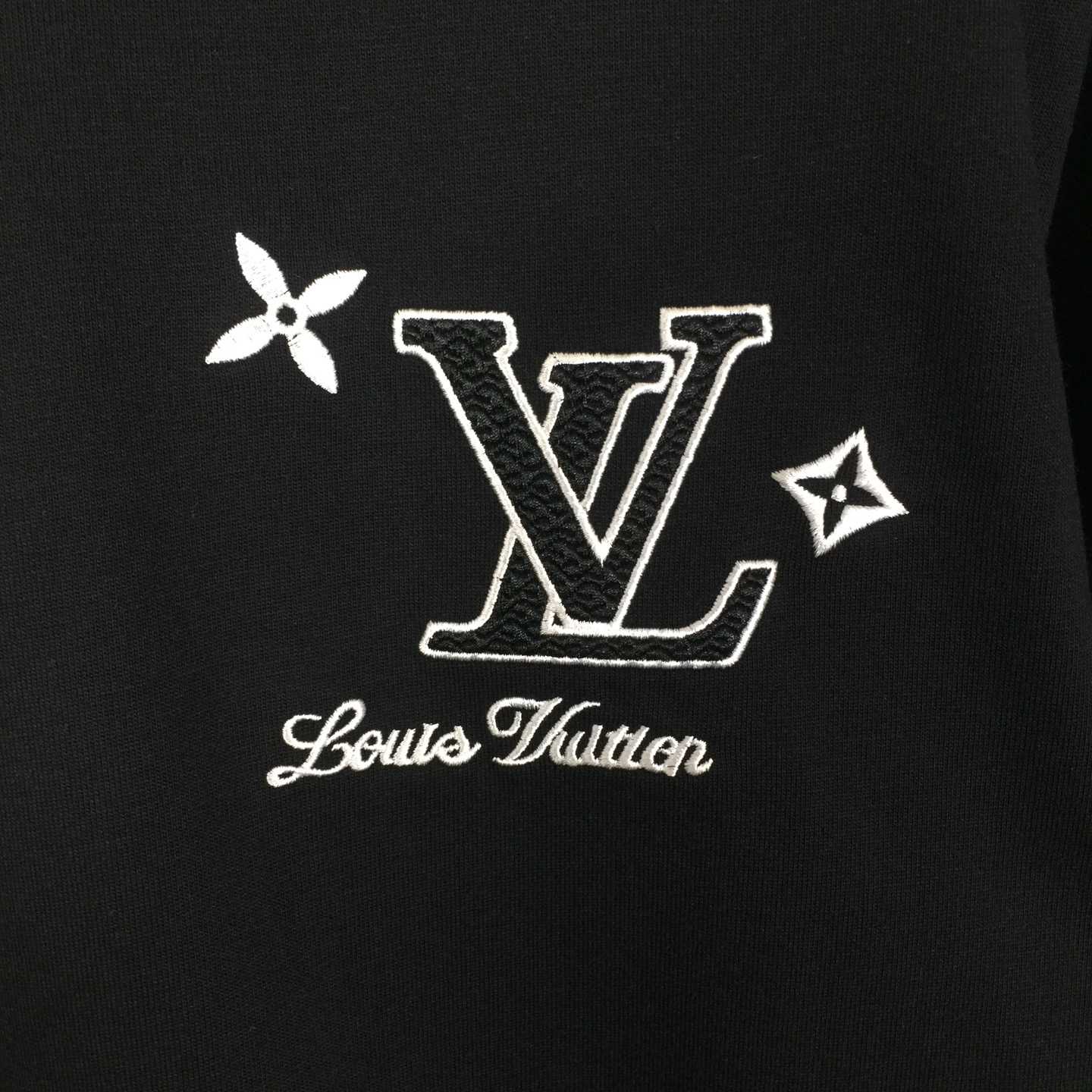 Louis Vuitton Logo Cotton T-Shirt - DesignerGu