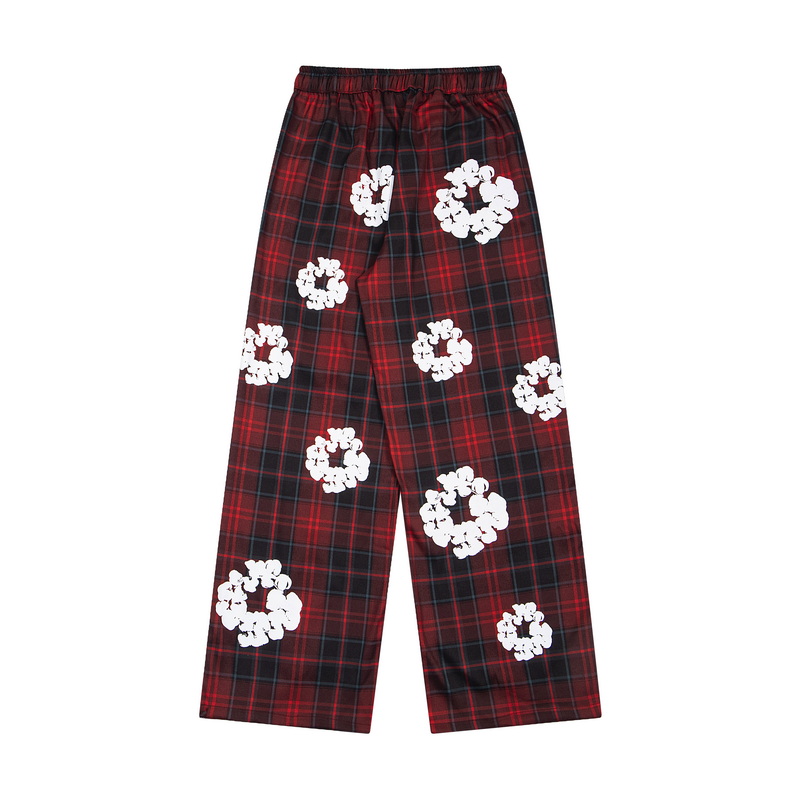 Denim Tears Wreath Pajama Pants 'Red' - 