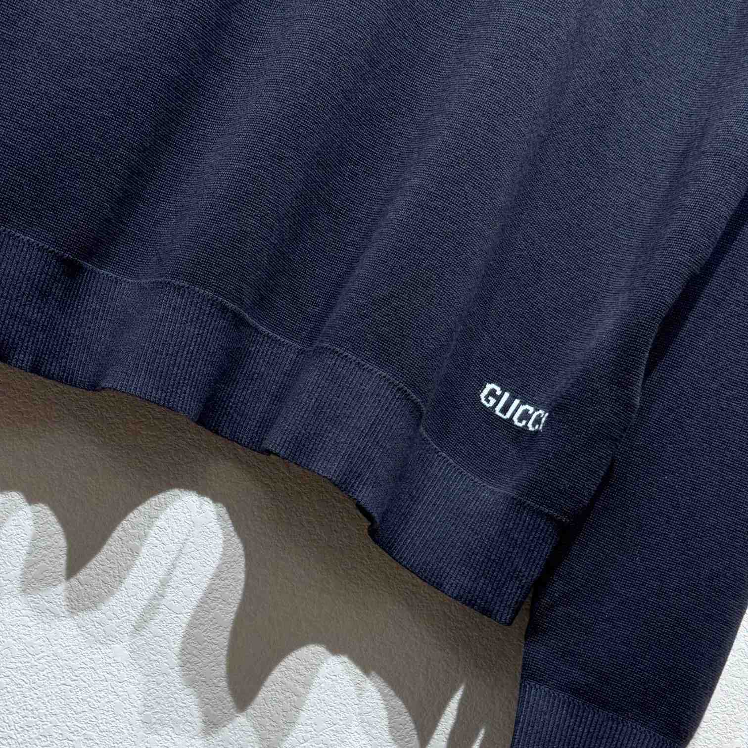 Gucci Silk Cotton Jumper With Intarsia - 