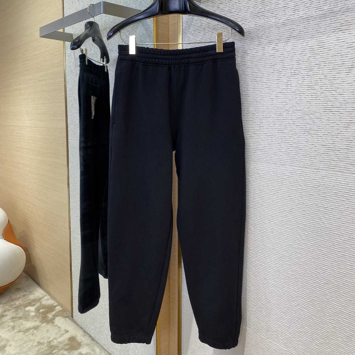 Burberry Check Label Cotton Jogging Pants - 