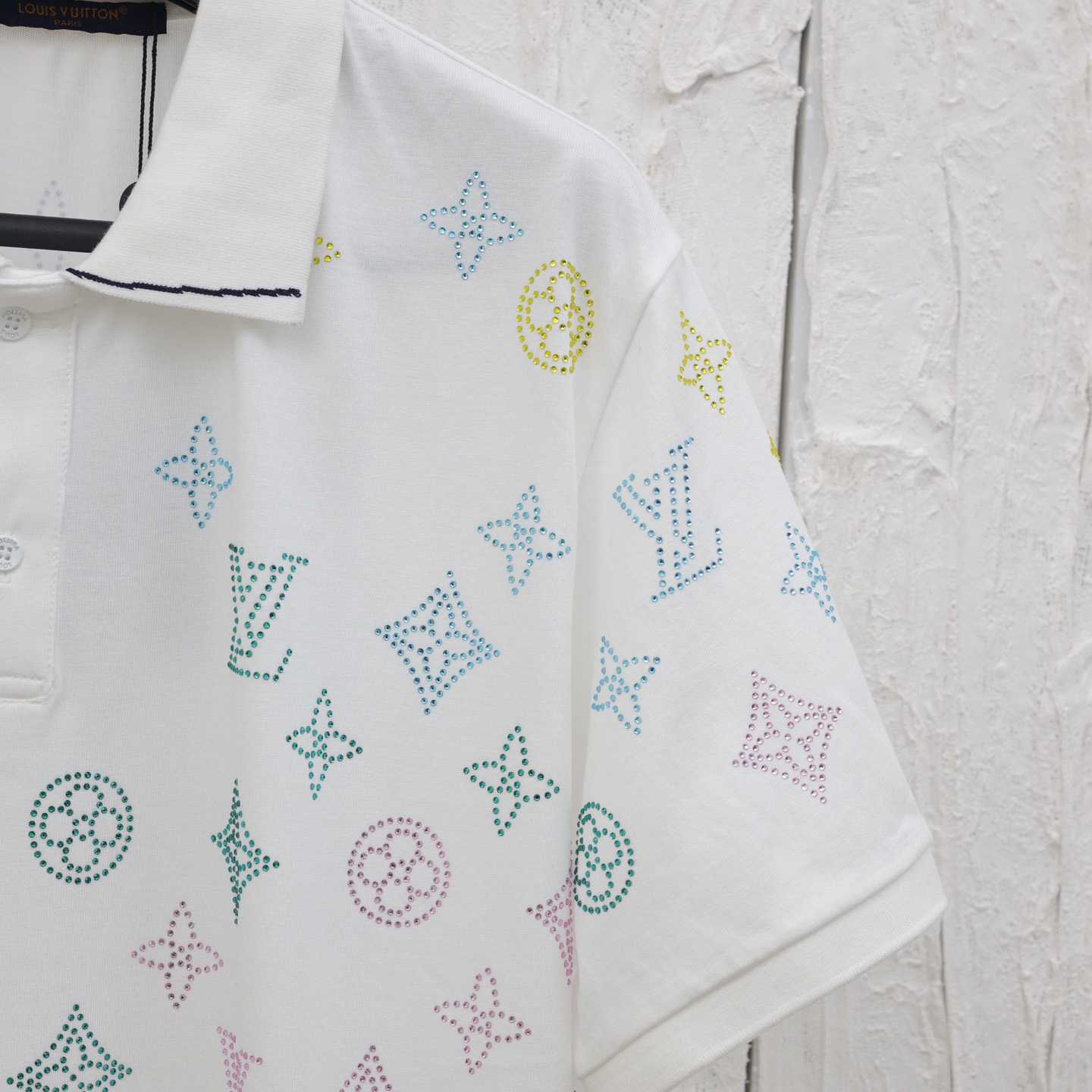 Louis Vuitton Monogram Flower Polo Shirt - DesignerGu