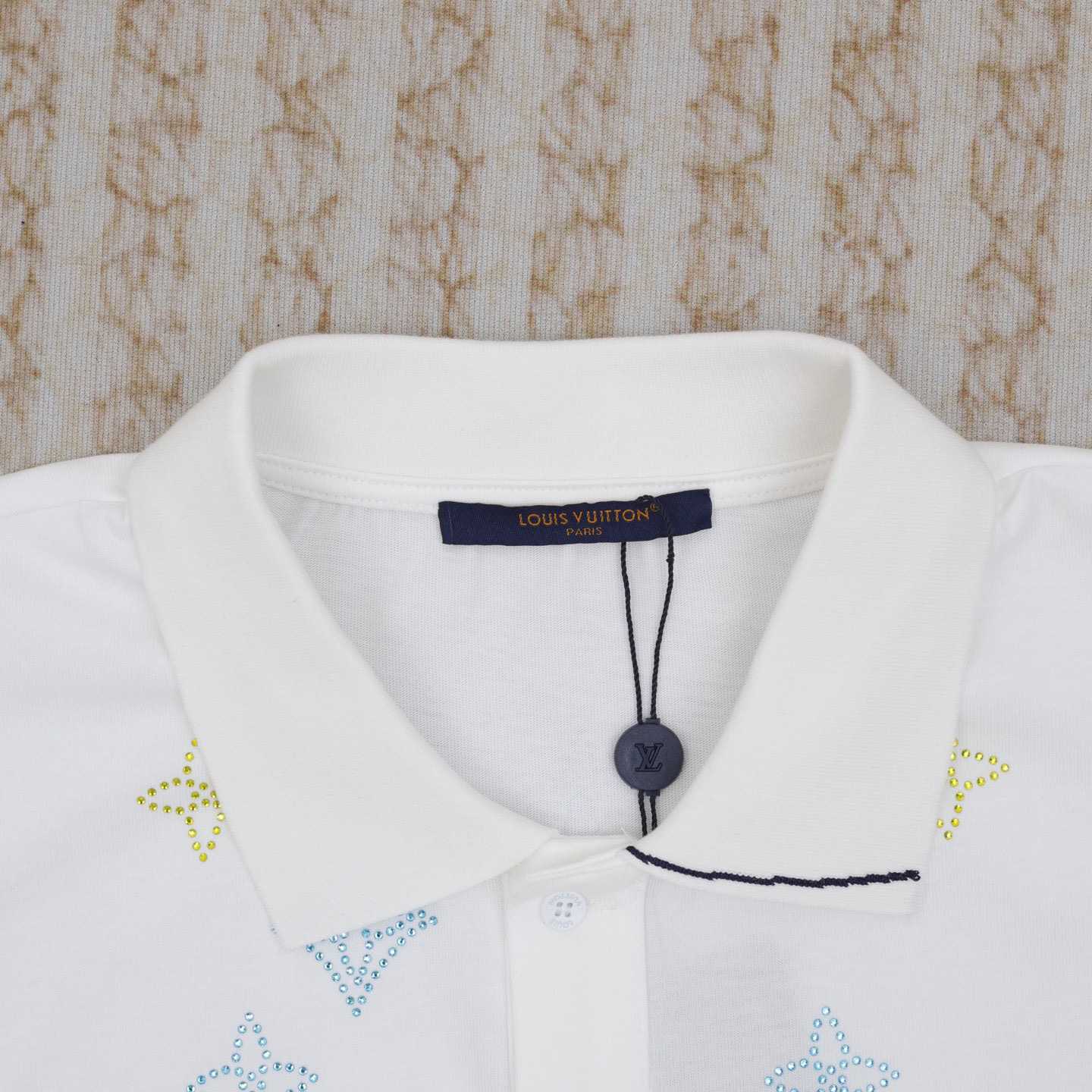 Louis Vuitton Monogram Flower Polo Shirt - DesignerGu