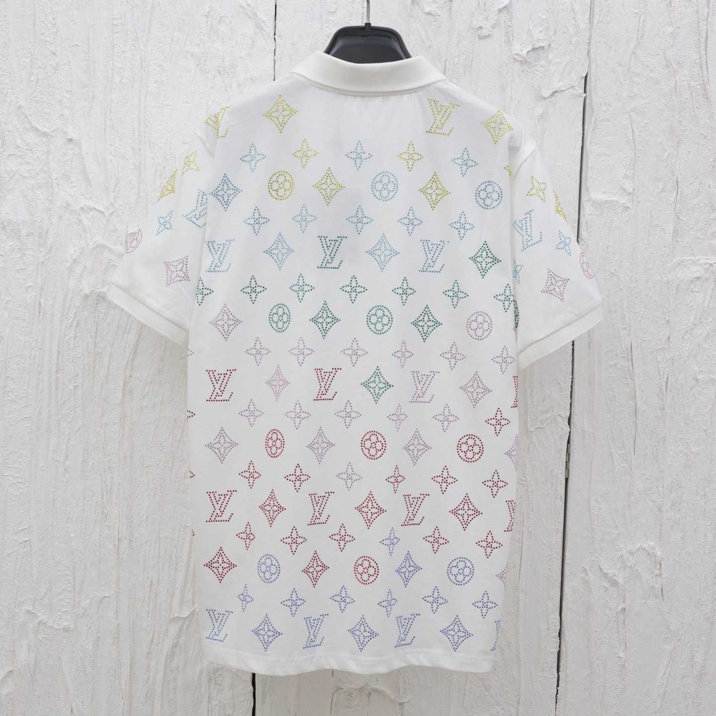 Louis Vuitton Monogram Flower Polo Shirt - DesignerGu