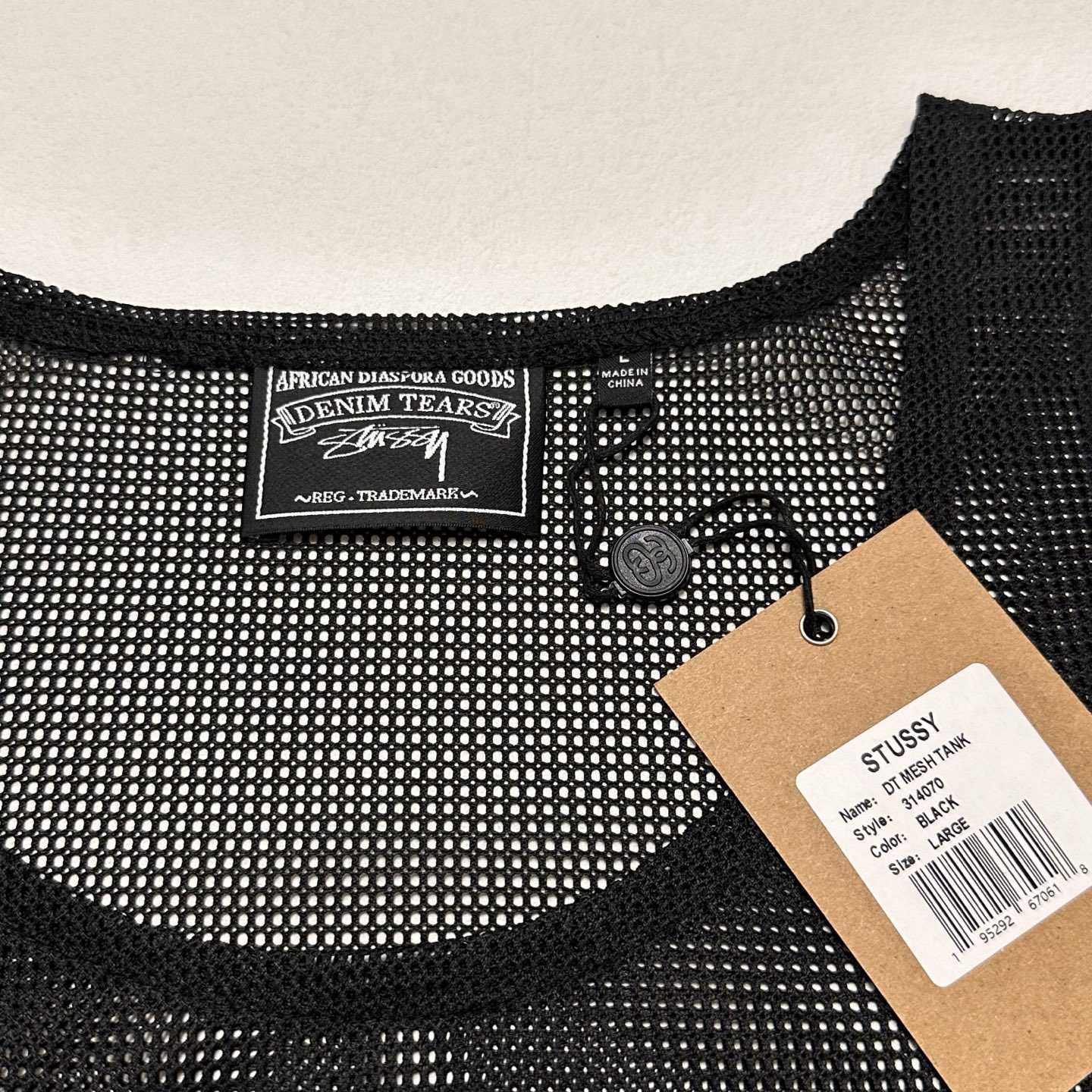 Denim Tears x Stussy Sleeveless Jersey Top - DesignerGu