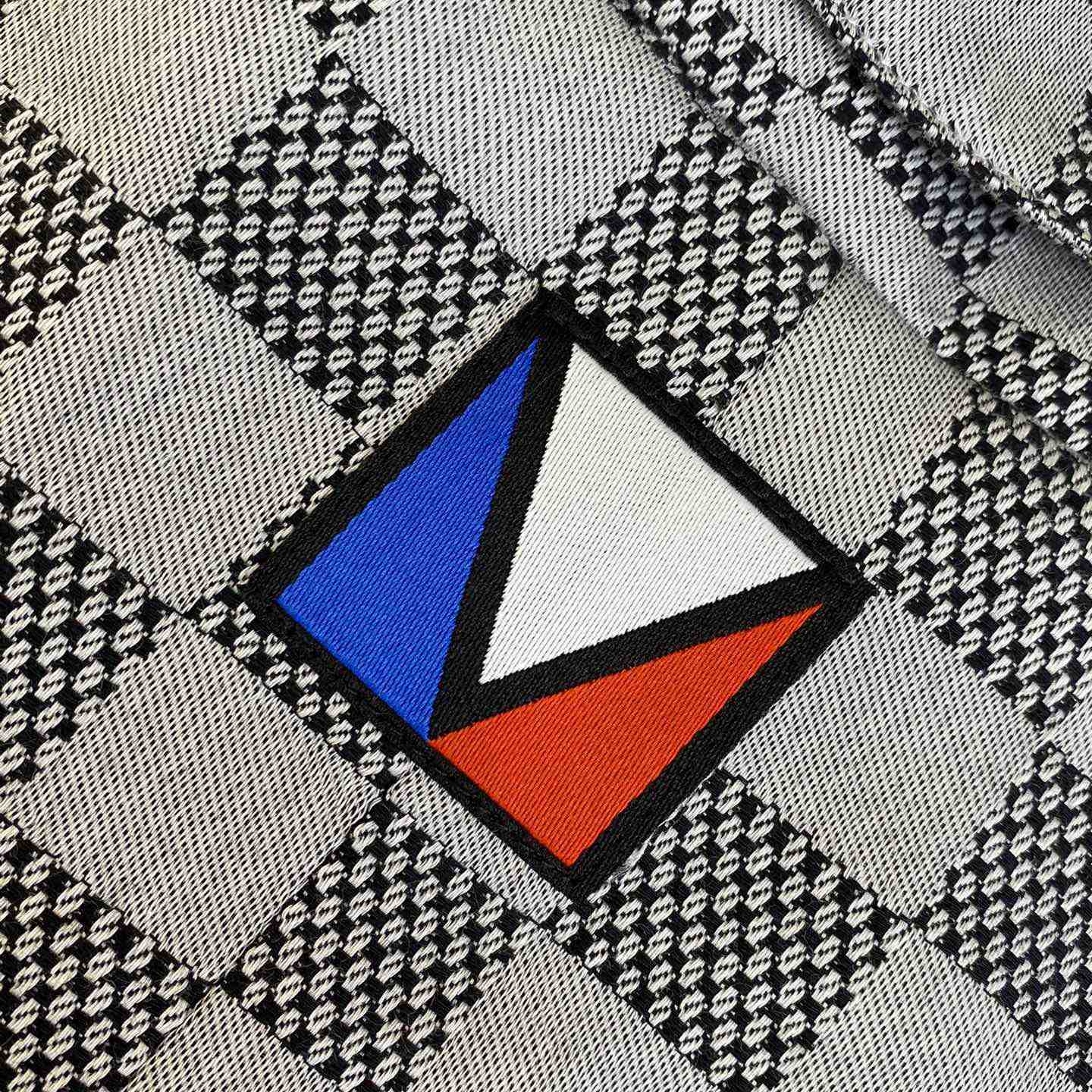 Louis Vuitton Damier Open Collar Cotton Overshirt  1AFVN5 - 