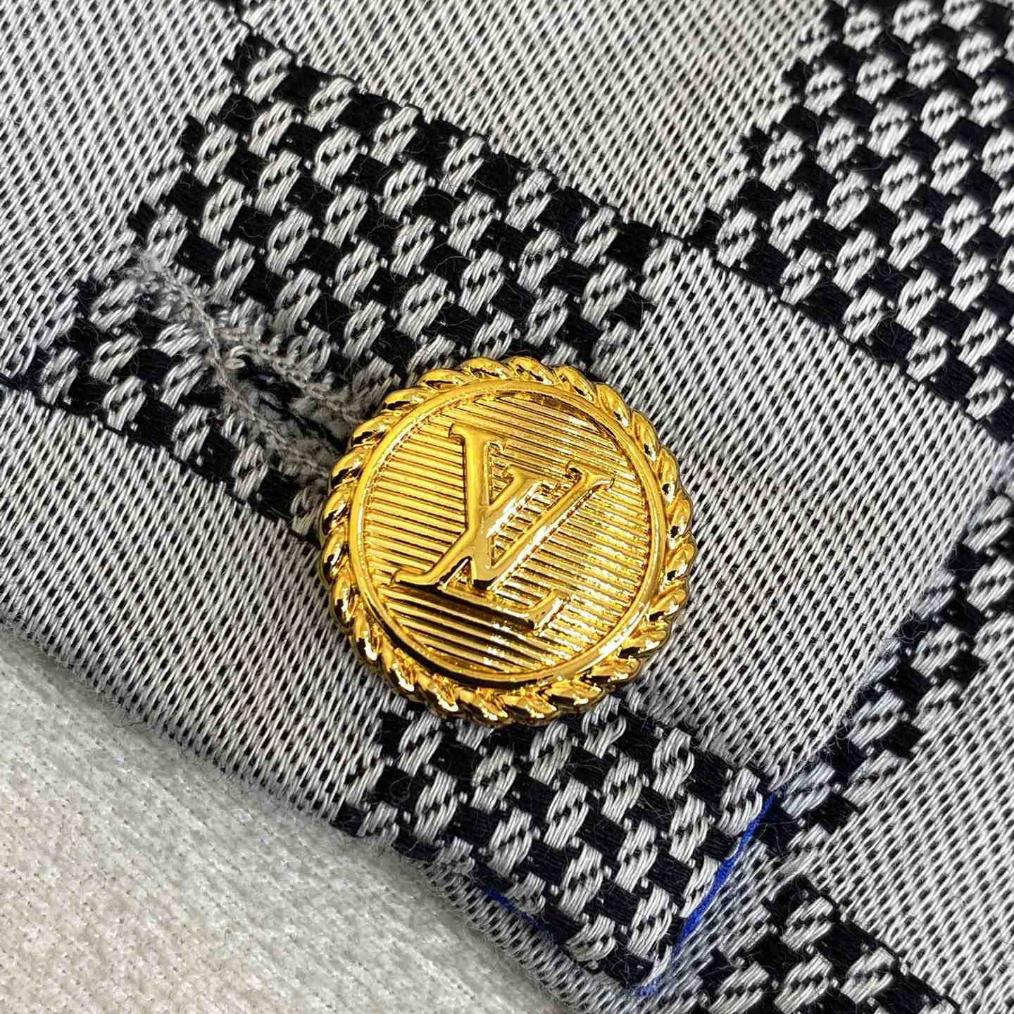 Louis Vuitton Damier Open Collar Cotton Overshirt  1AFVN5 - 