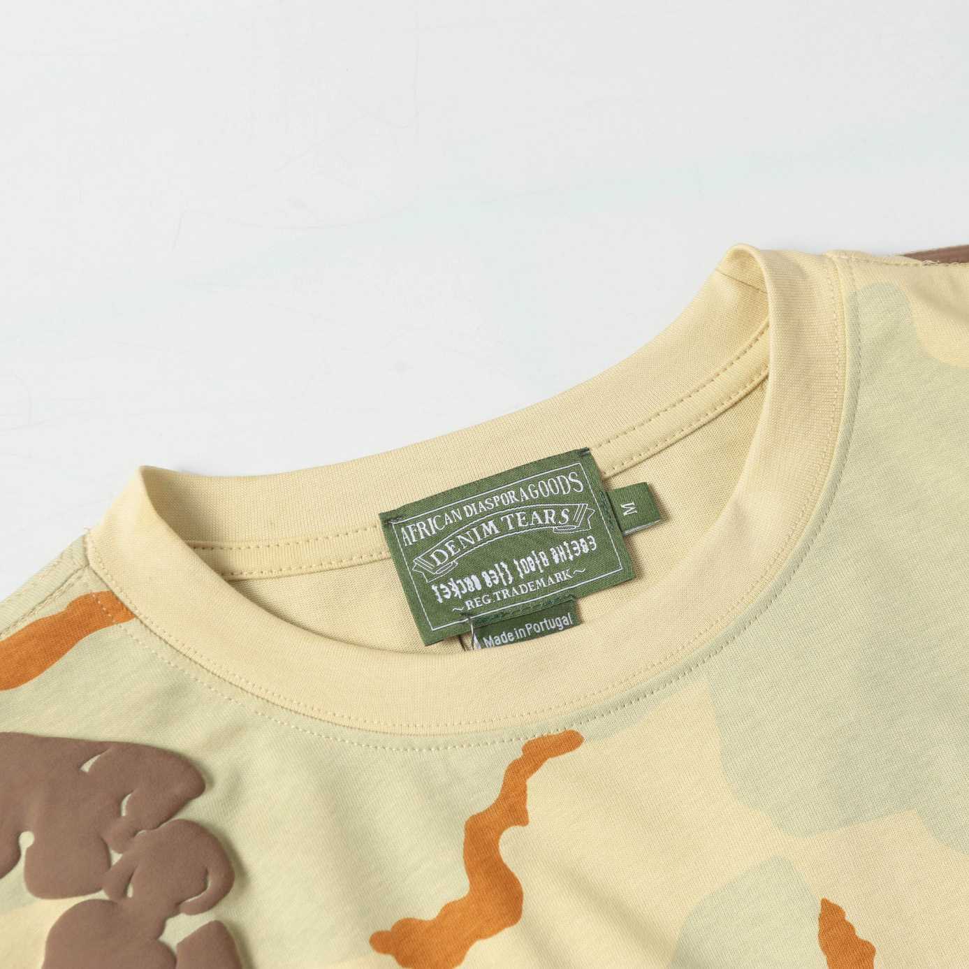 Denim Tears Camo Cotton T-shirt  - 