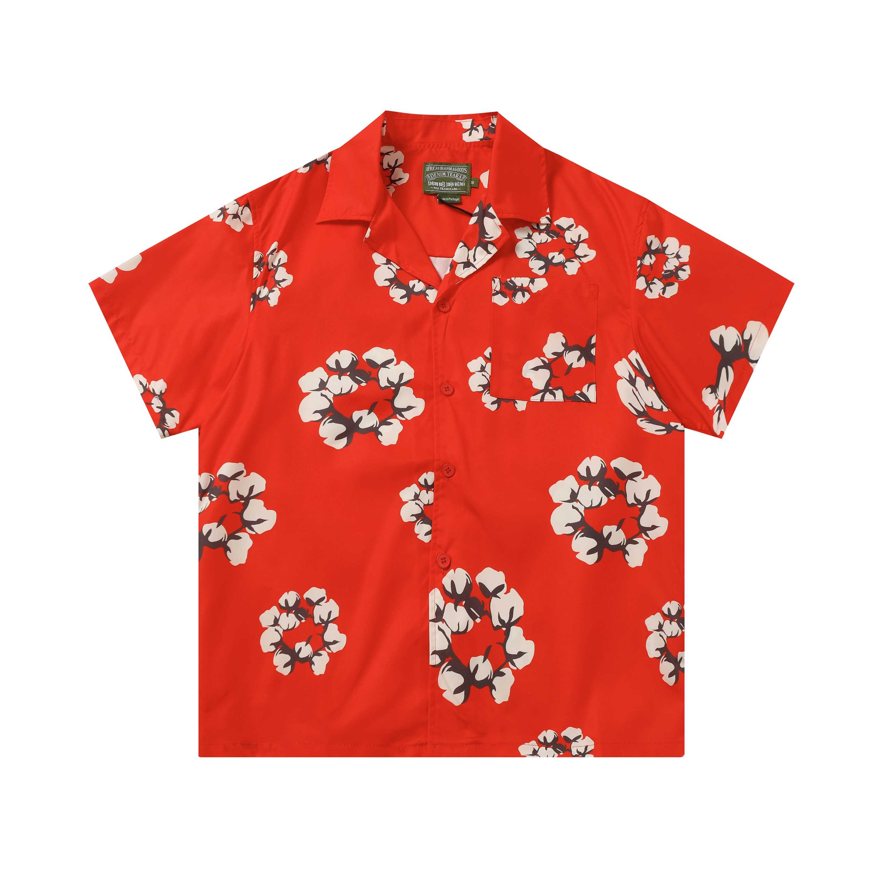Denim Tears Short-Sleeved Shirt - DesignerGu