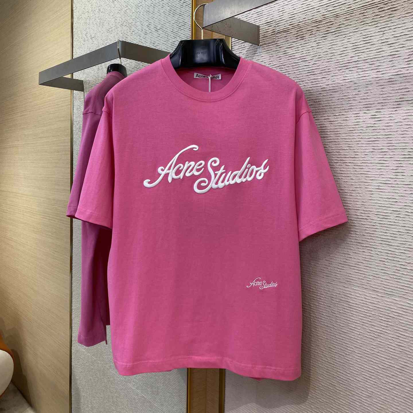 Acne Studios Logo T-shirt - Relaxed Fit - DesignerGu