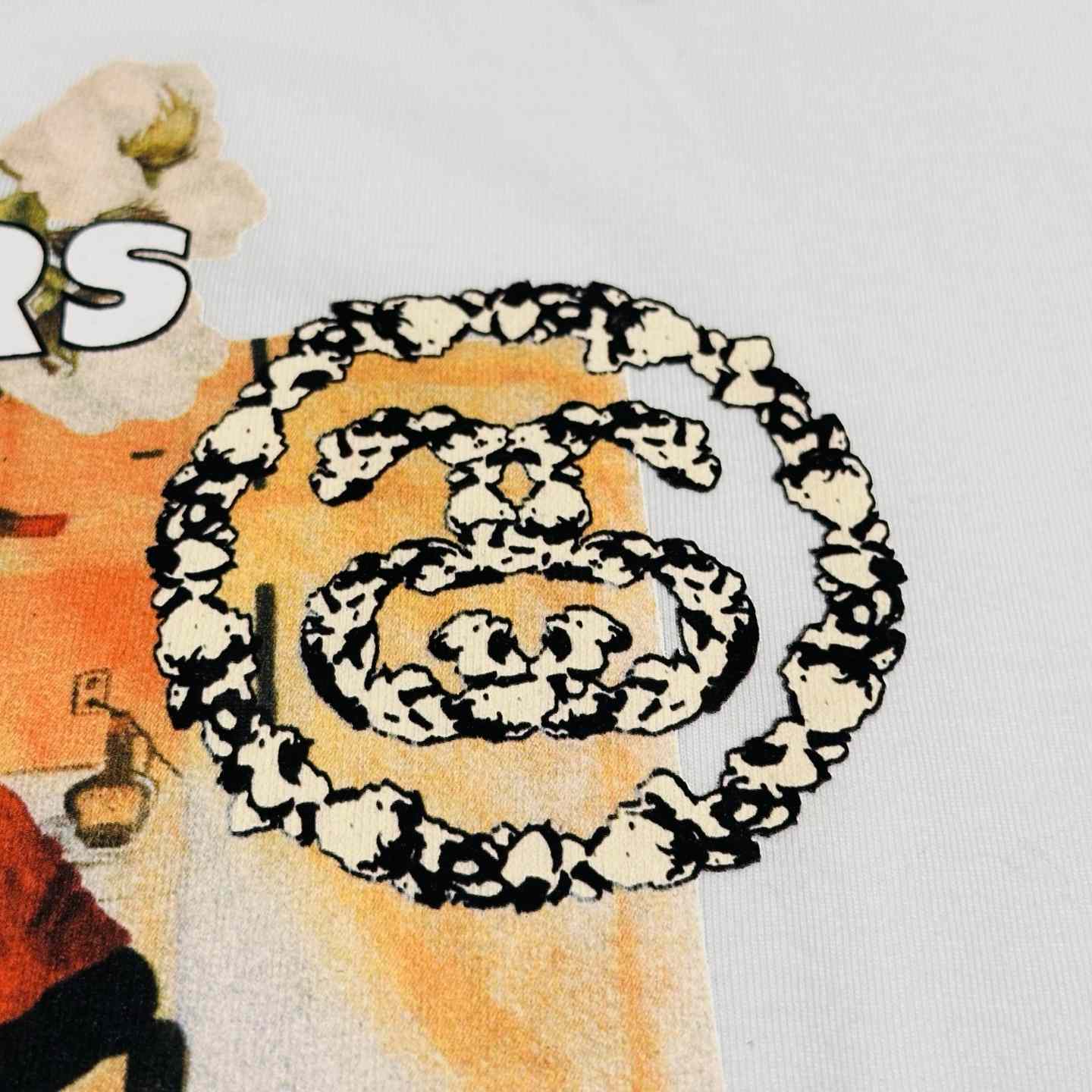 Denim Tears x Stussy Annie Lee Artist Tee - DesignerGu