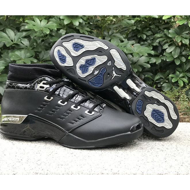 Jordan Air Jordan 17 0G Low Black Chrome   303891-004 - DesignerGu