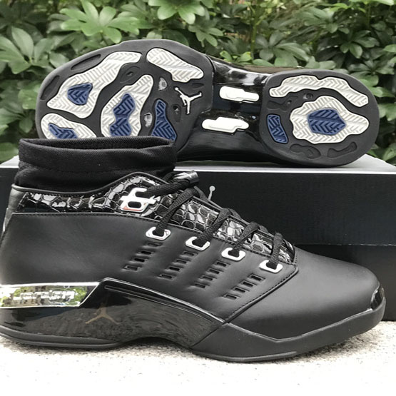 Jordan Air Jordan 17 0G Low Black Chrome   303891-004 - 