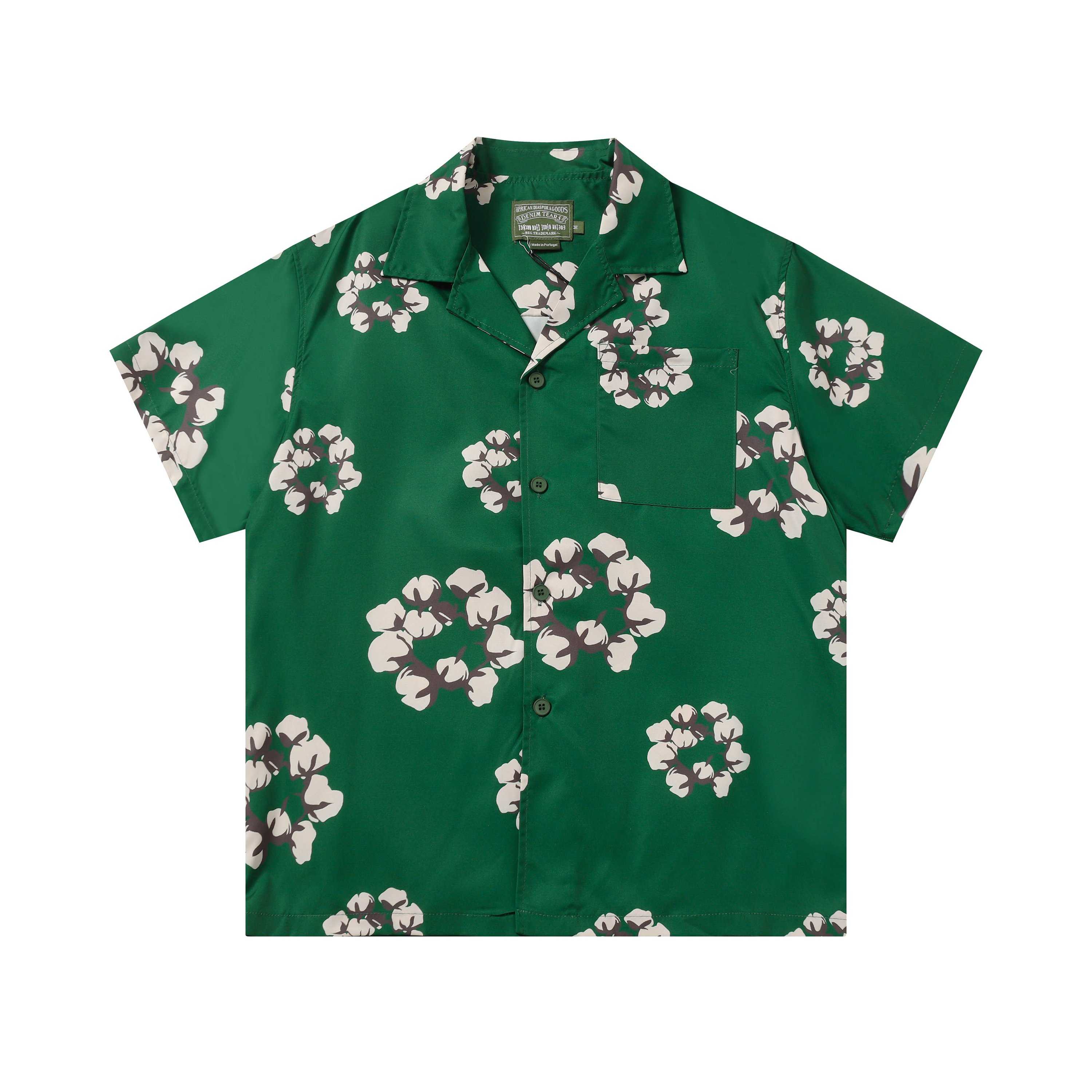 Denim Tears Short-Sleeved Shirt - DesignerGu