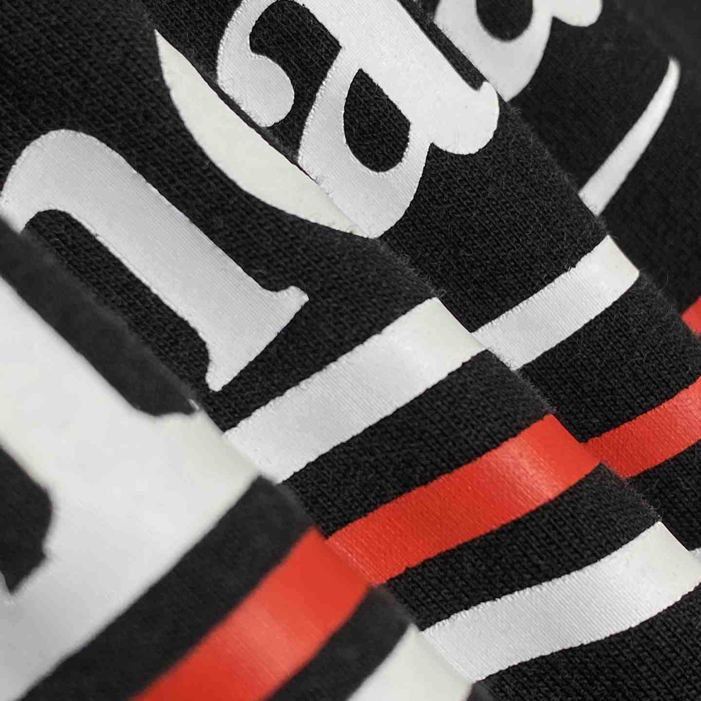 Balenciaga Political Campaign Layered T-shirt In Black - DesignerGu