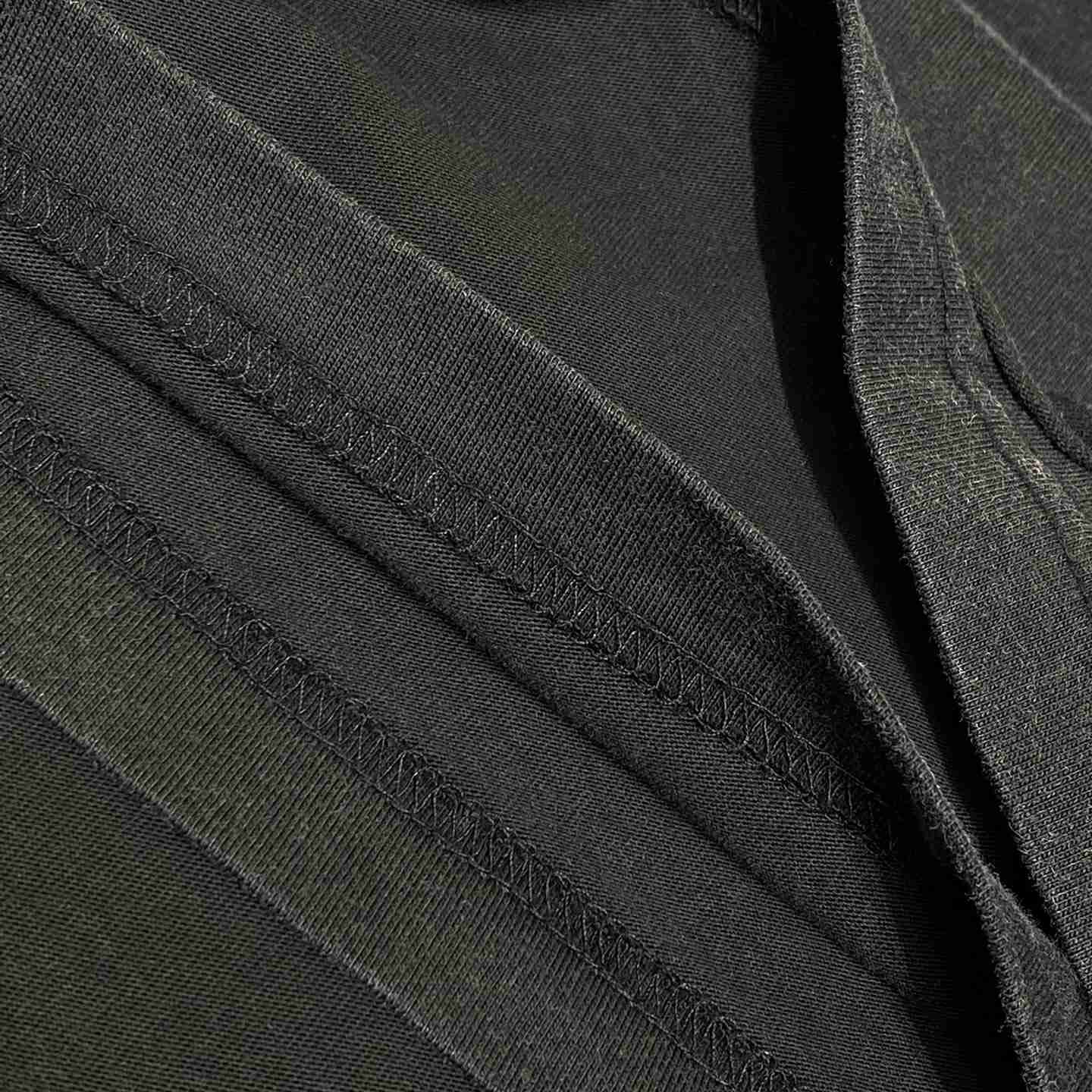 Balenciaga Political Campaign Layered T-shirt In Black - DesignerGu