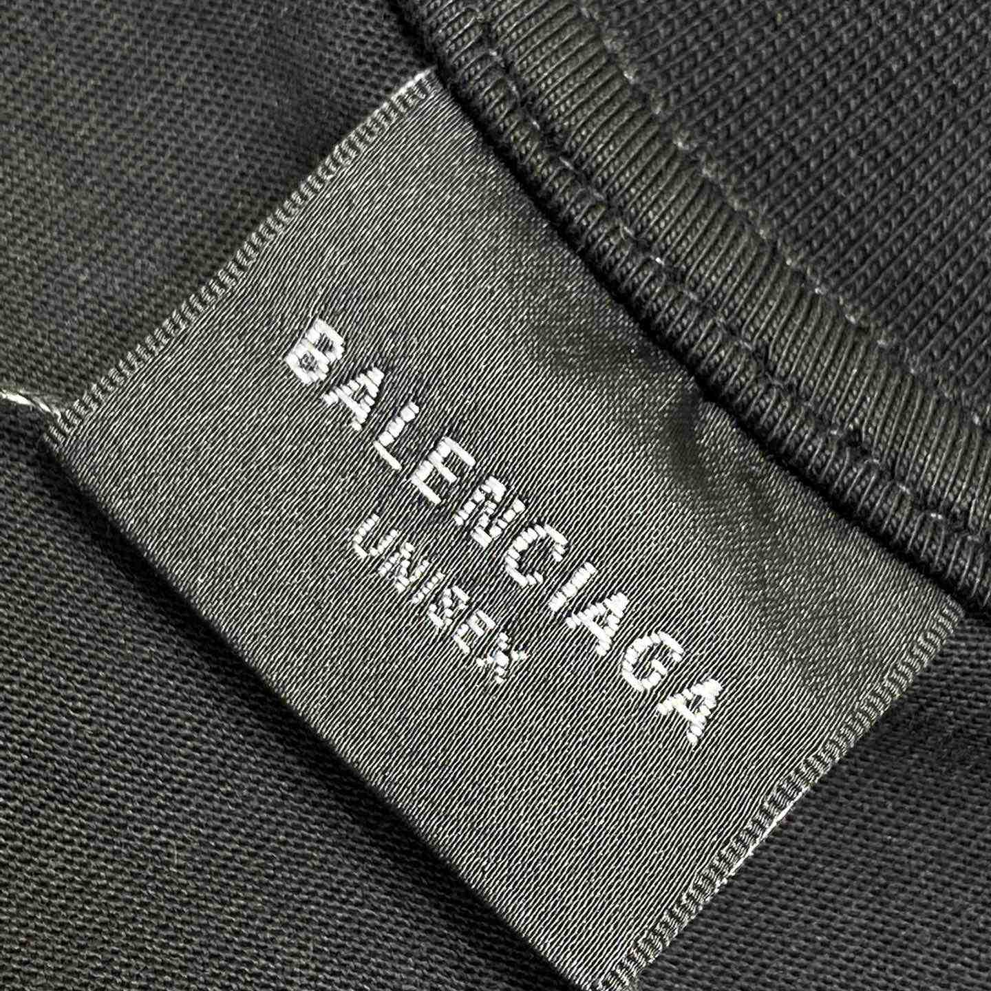 Balenciaga Political Campaign Layered T-shirt In Black - DesignerGu