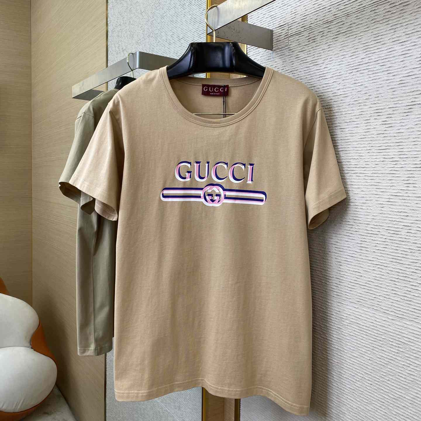 Gucci Cotton Jersey T-shirt With Print - DesignerGu