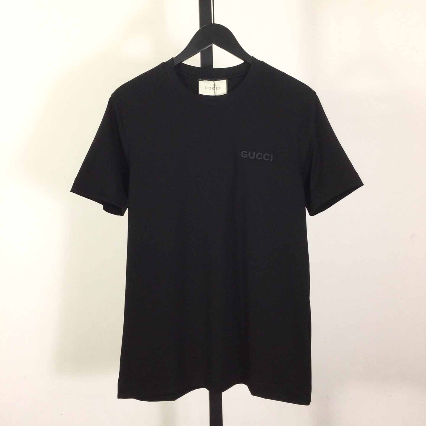 Gucci Cotton Jersey T-shirt With Embroidery - DesignerGu