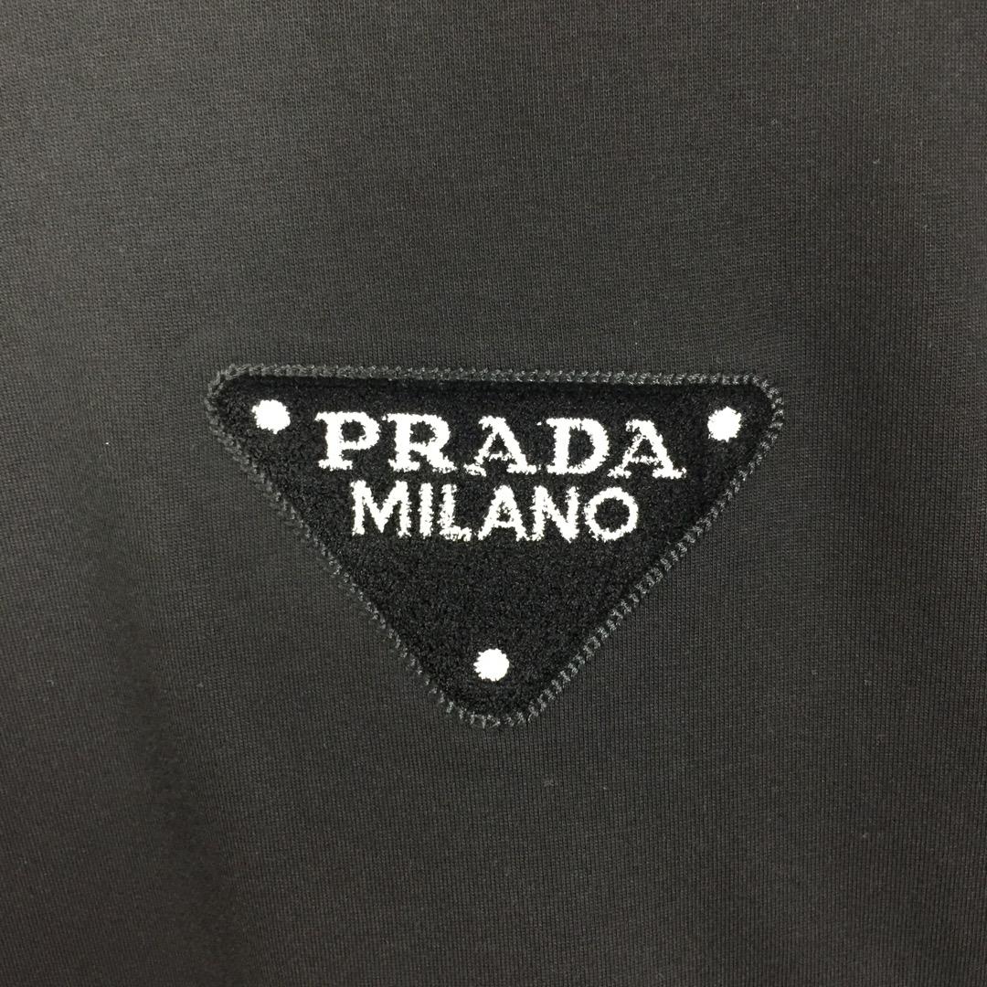 Prada Cotton T-Shirt - DesignerGu