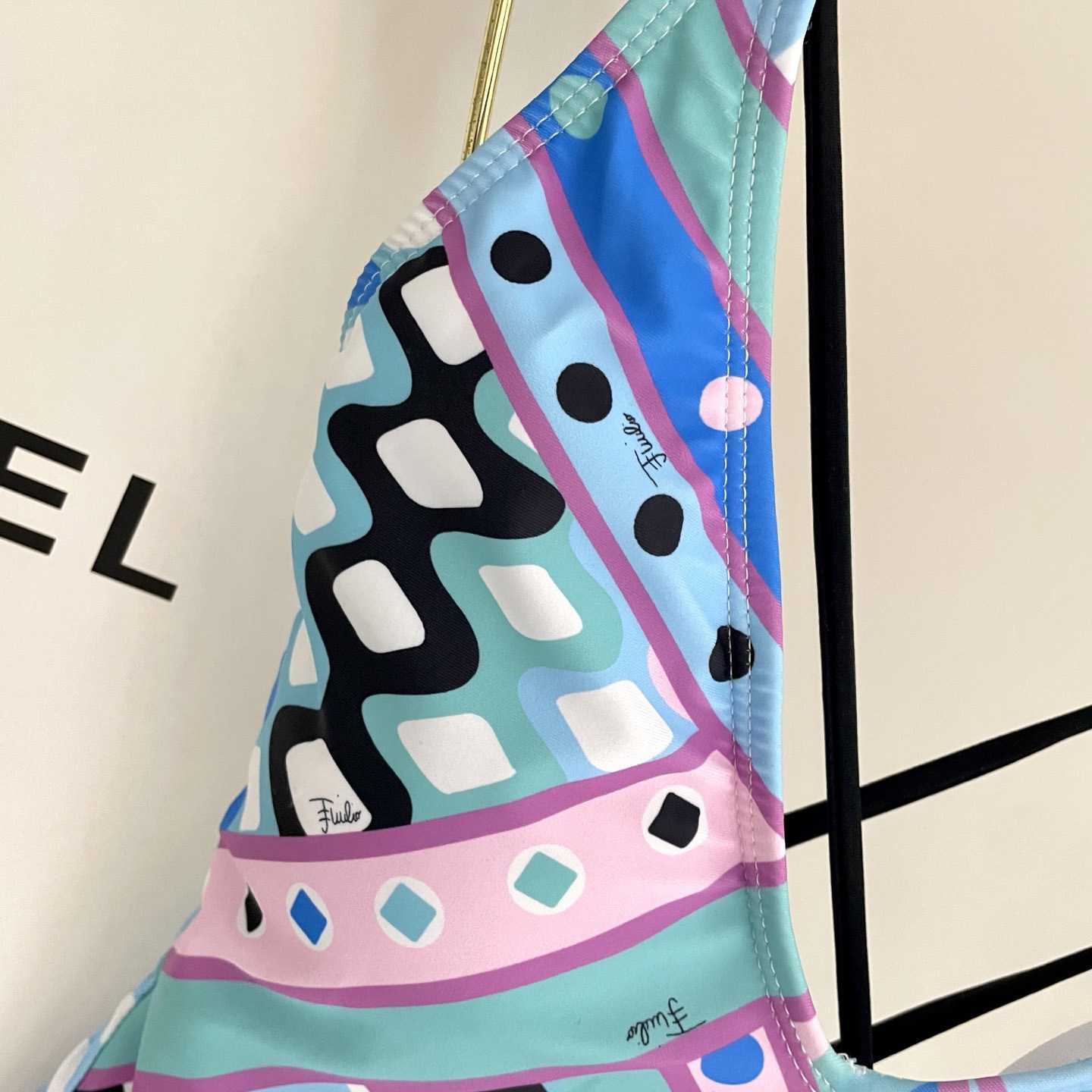 Pucci Iride-Print Swimsuit  - DesignerGu