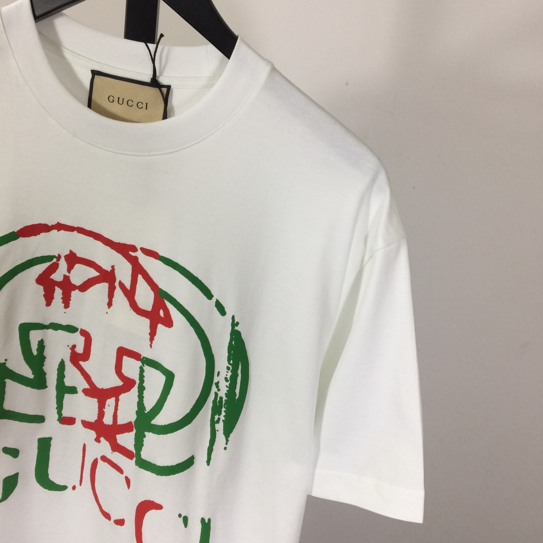 Gucci Printed Cotton Jersey T-shirt - 