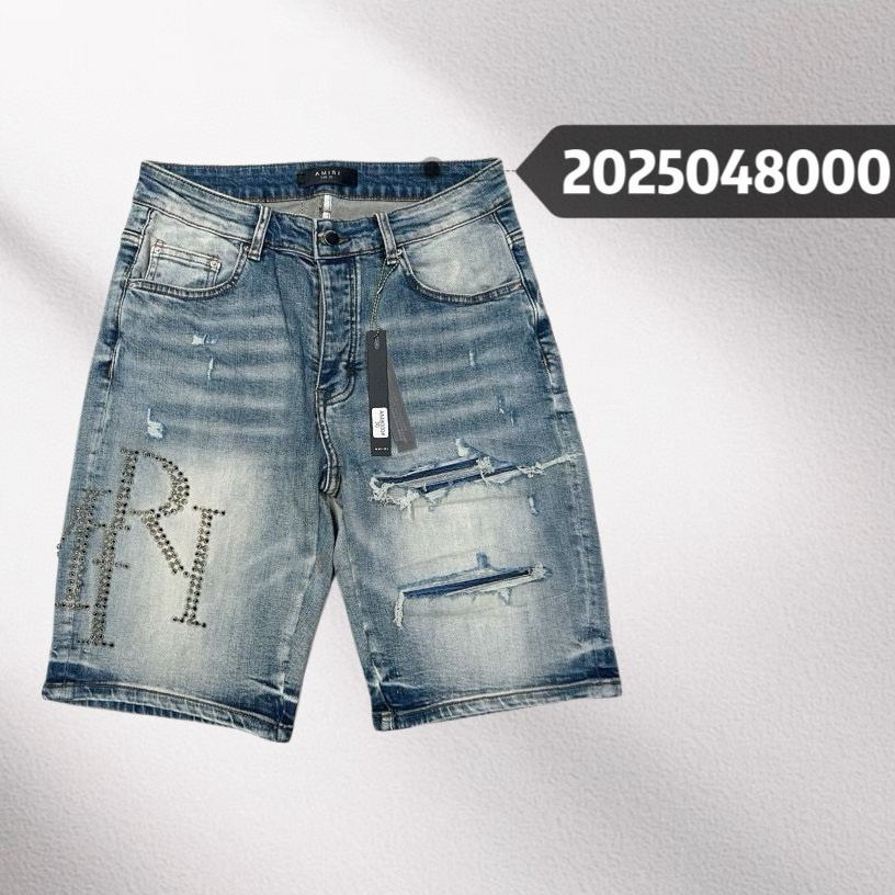 Amiri Denim Shorts     8000 - DesignerGu