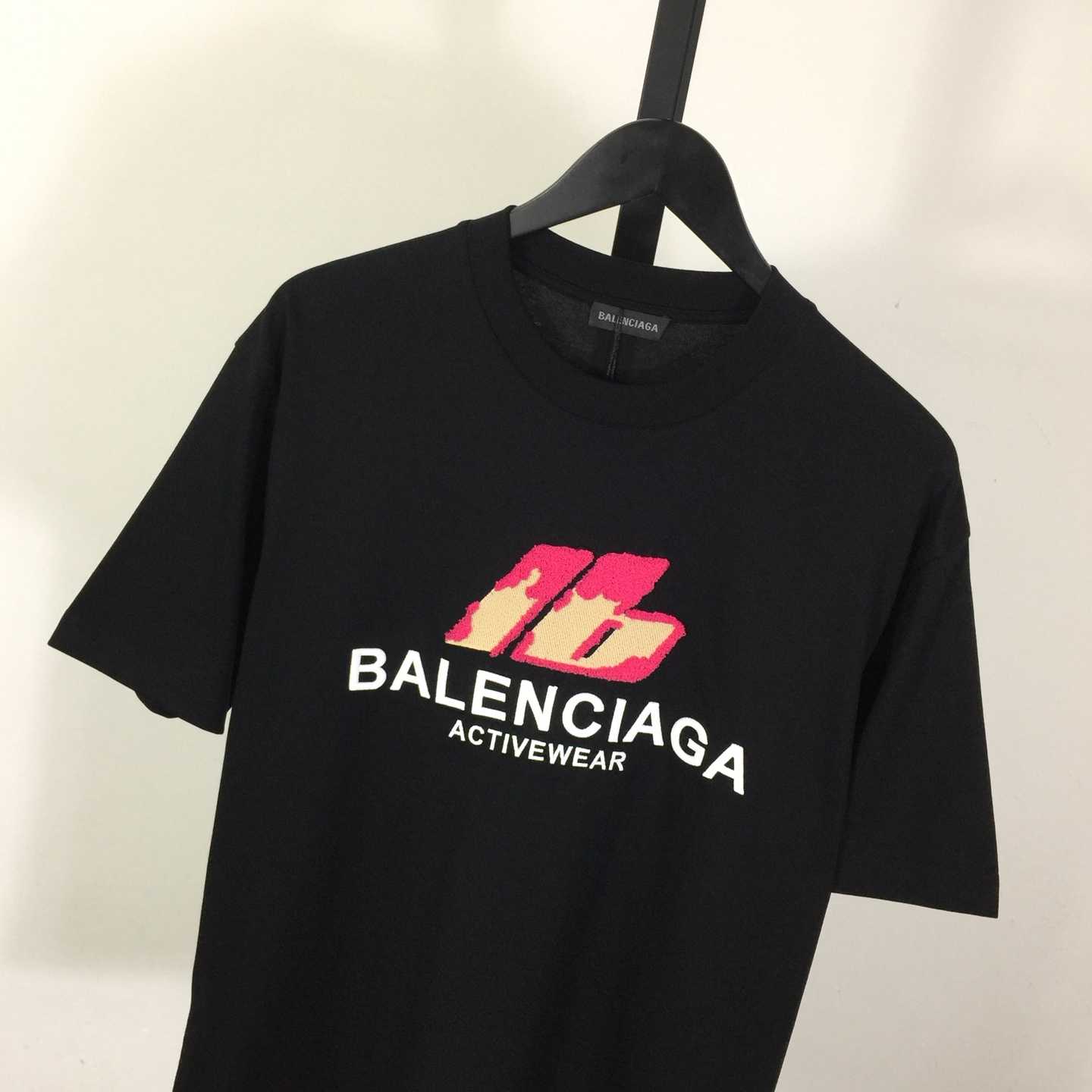 Balenciaga Activewear Cotton T-Shirt - 