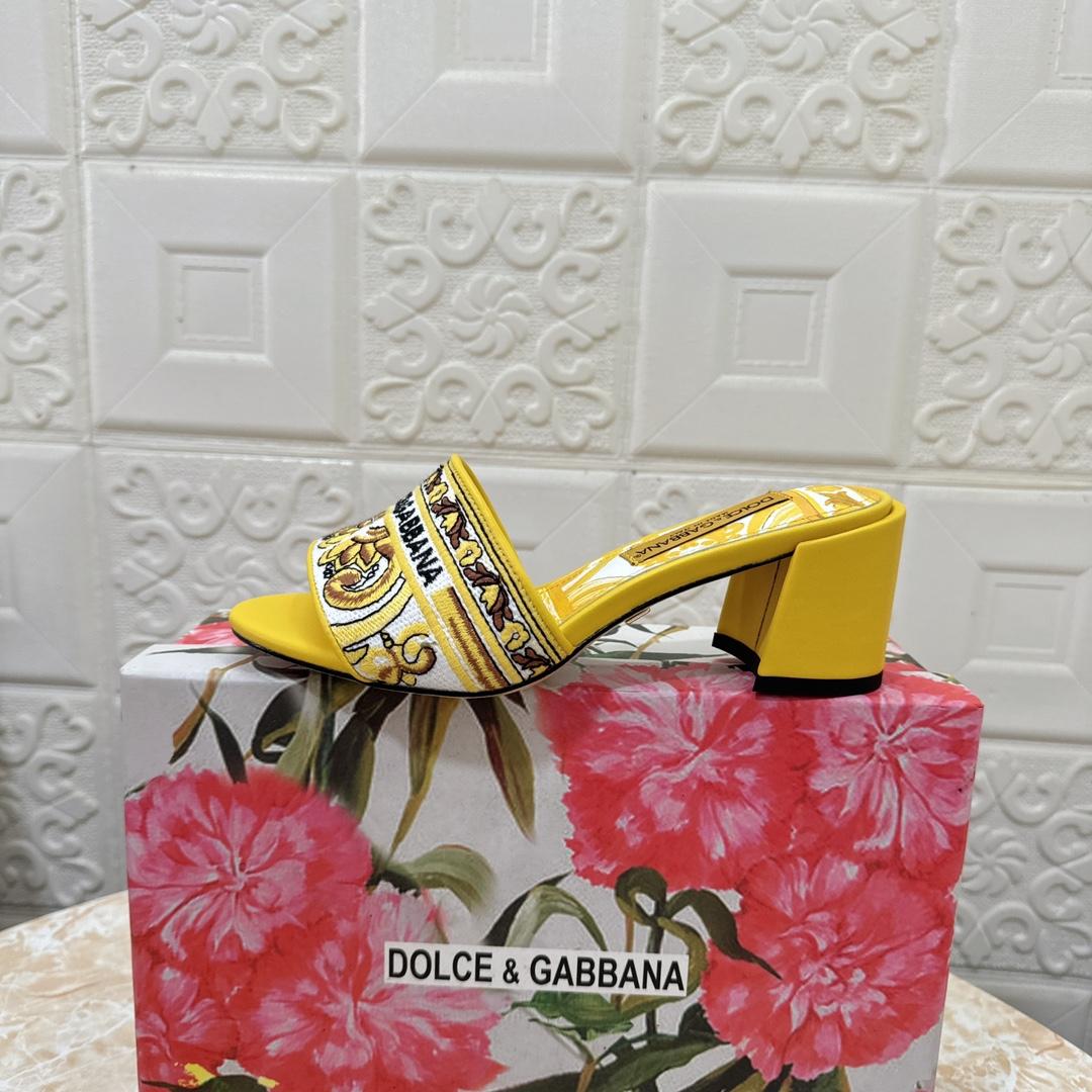 Dolce & Gabbana 65mm Majolica-embroidered Sandals  - 