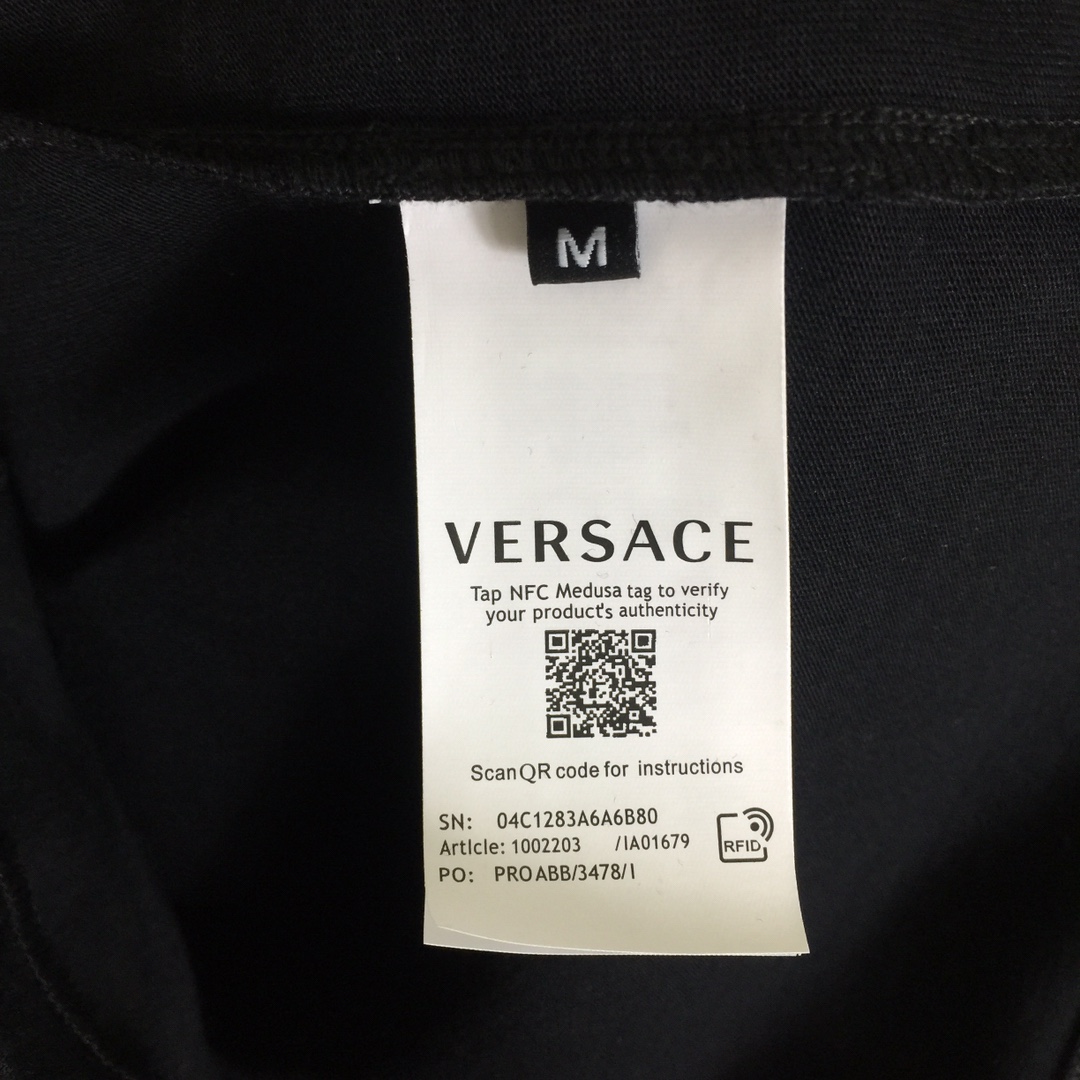 Versace Cotton T-shirt  - DesignerGu