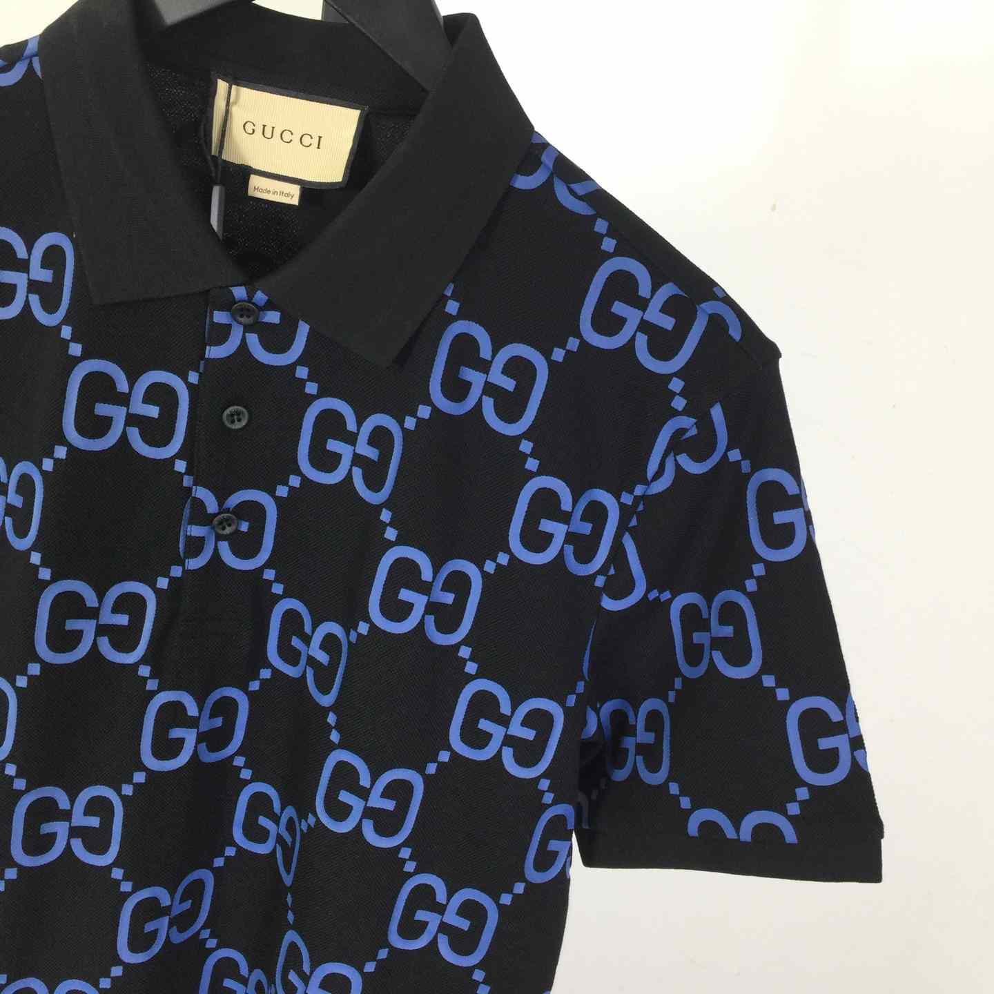 Gucci GG Jacquard Polo Shirt - DesignerGu