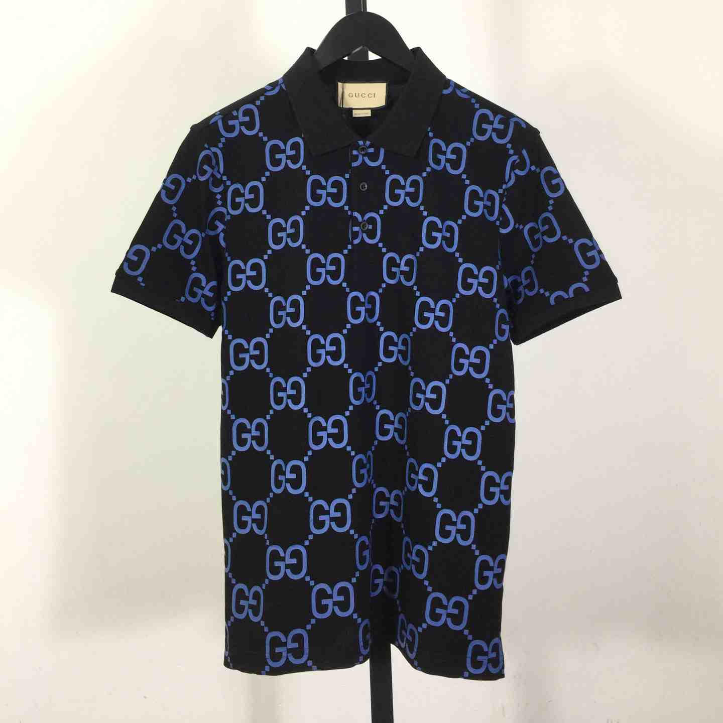 Gucci GG Jacquard Polo Shirt - DesignerGu